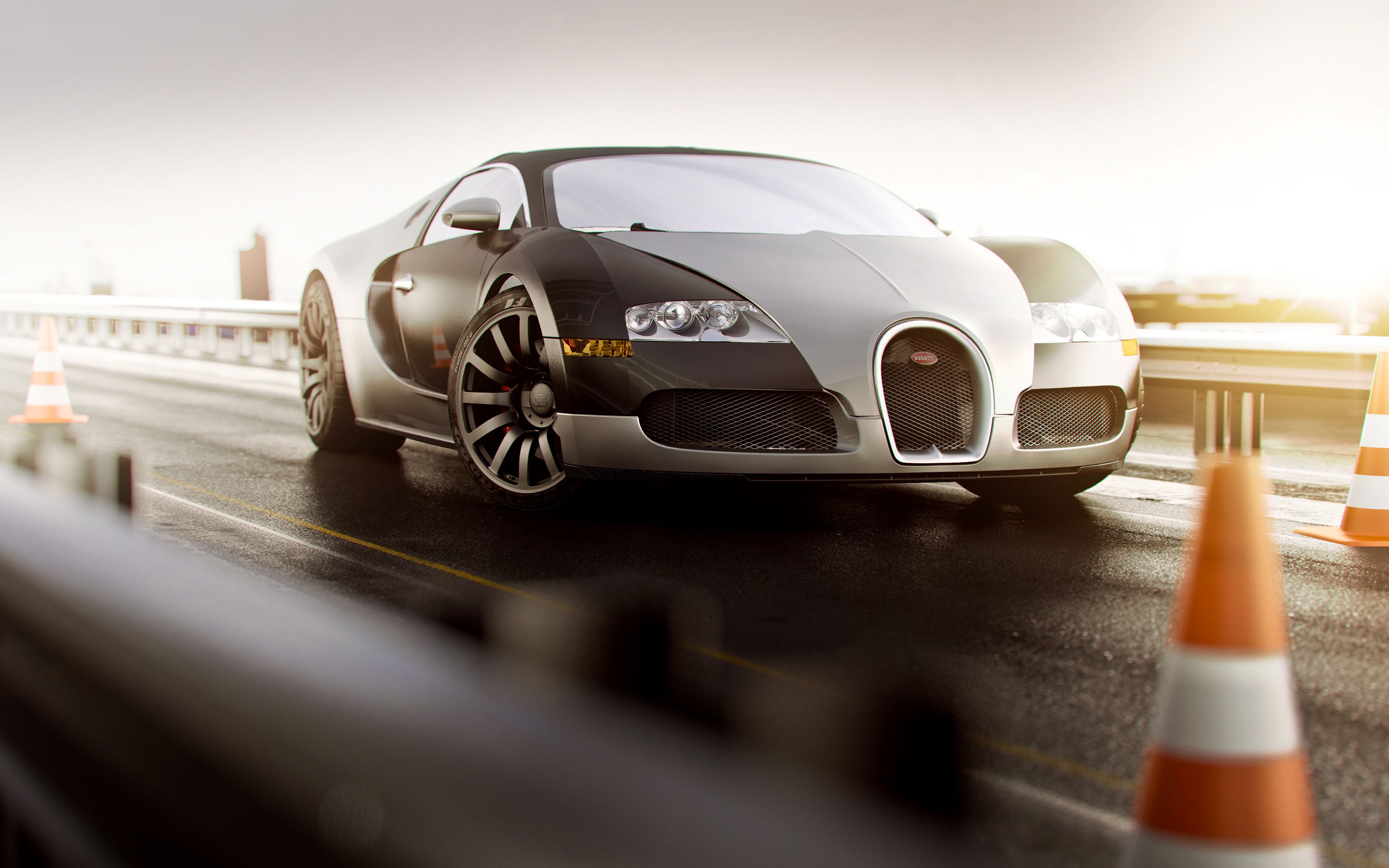 Download 3072x1920 Bugatti, Front View, Supercar, Cars Wallpaper