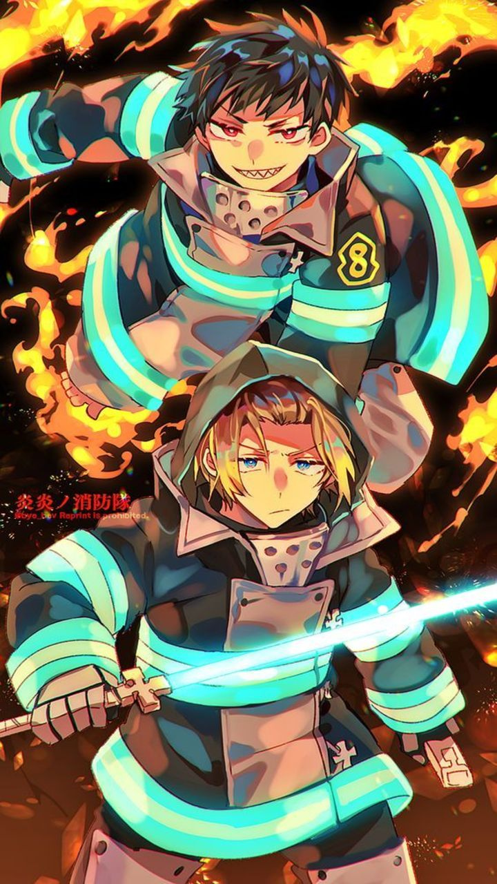 Fire Force Wallpaper iPhone 8 Best Fire Force iPhone 8 Wallpaper Download