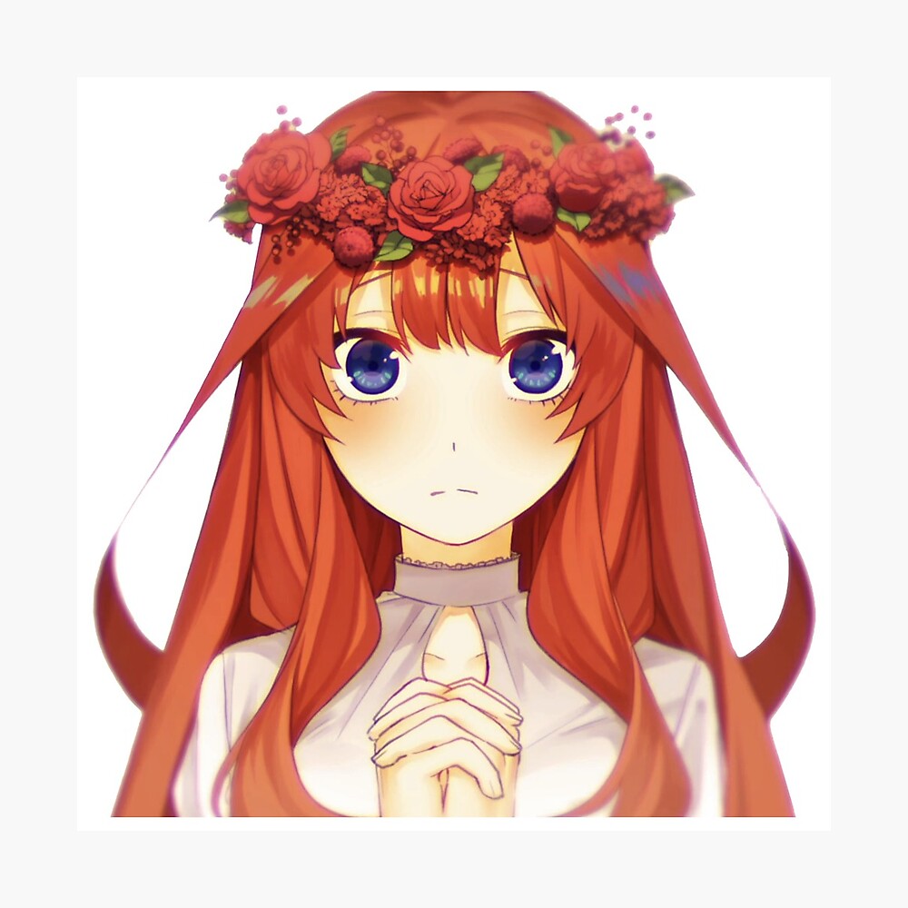 Itsuki Nakano Quintuplets Metal Print