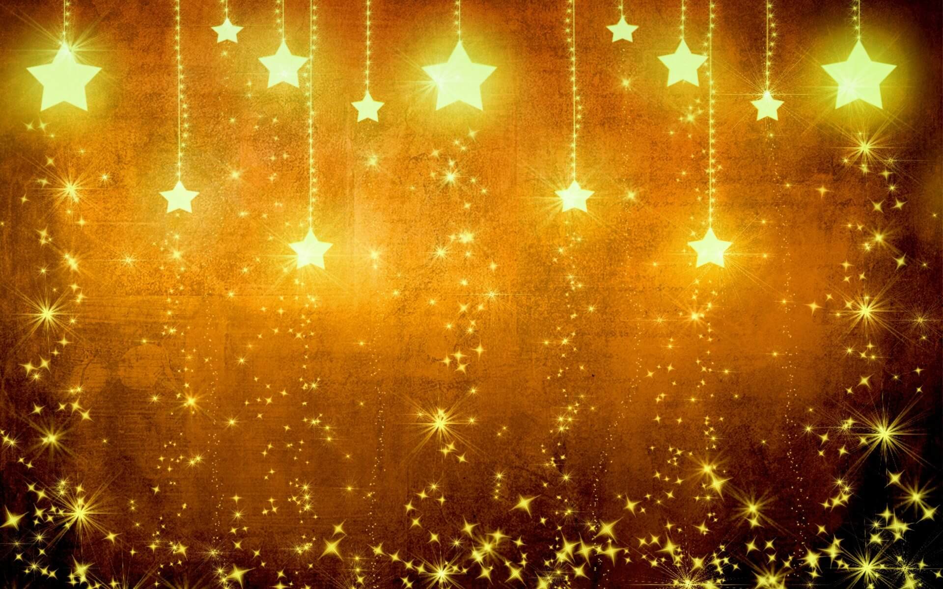 Gold Stars Wallpaper