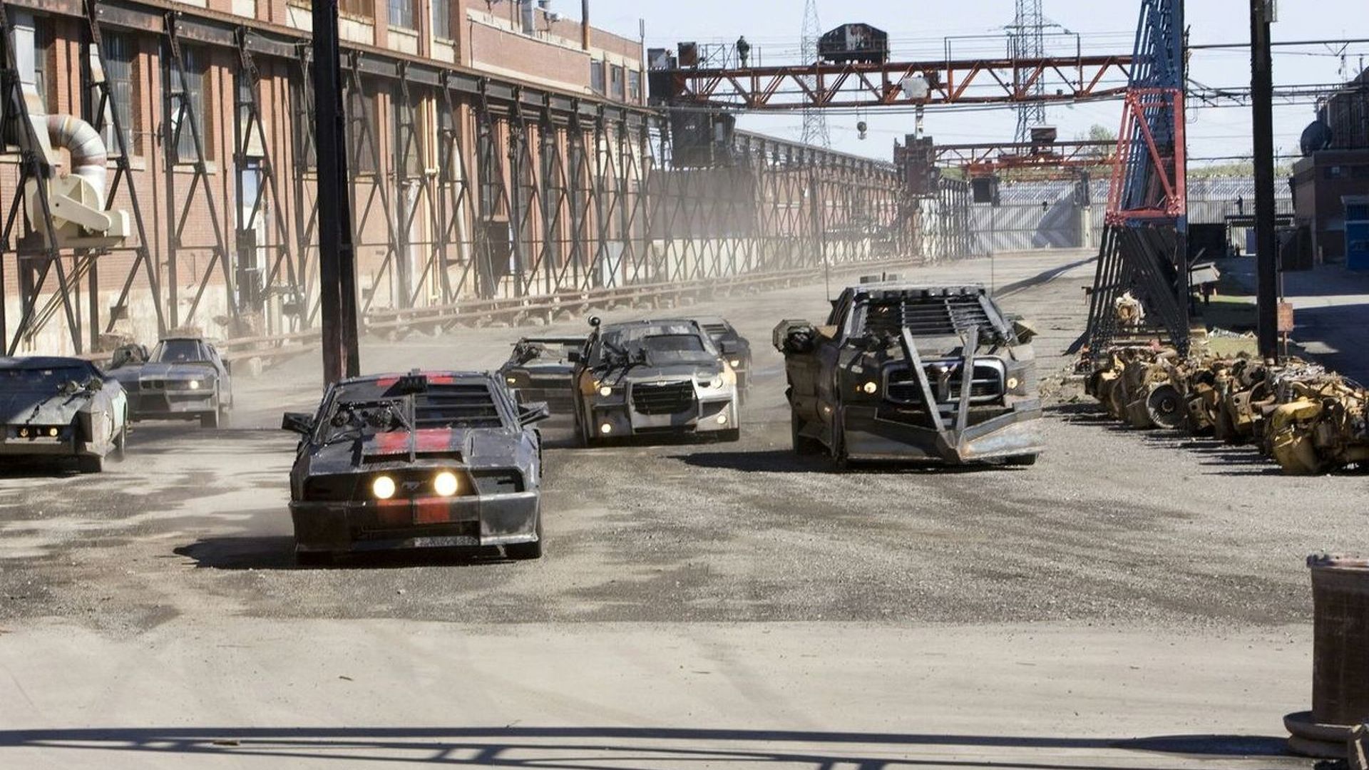 First Image of the Cars of Death Race