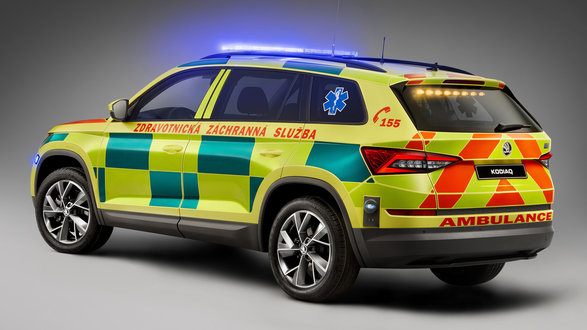 Skoda Kodiaq Ambulance HD Wallpaper