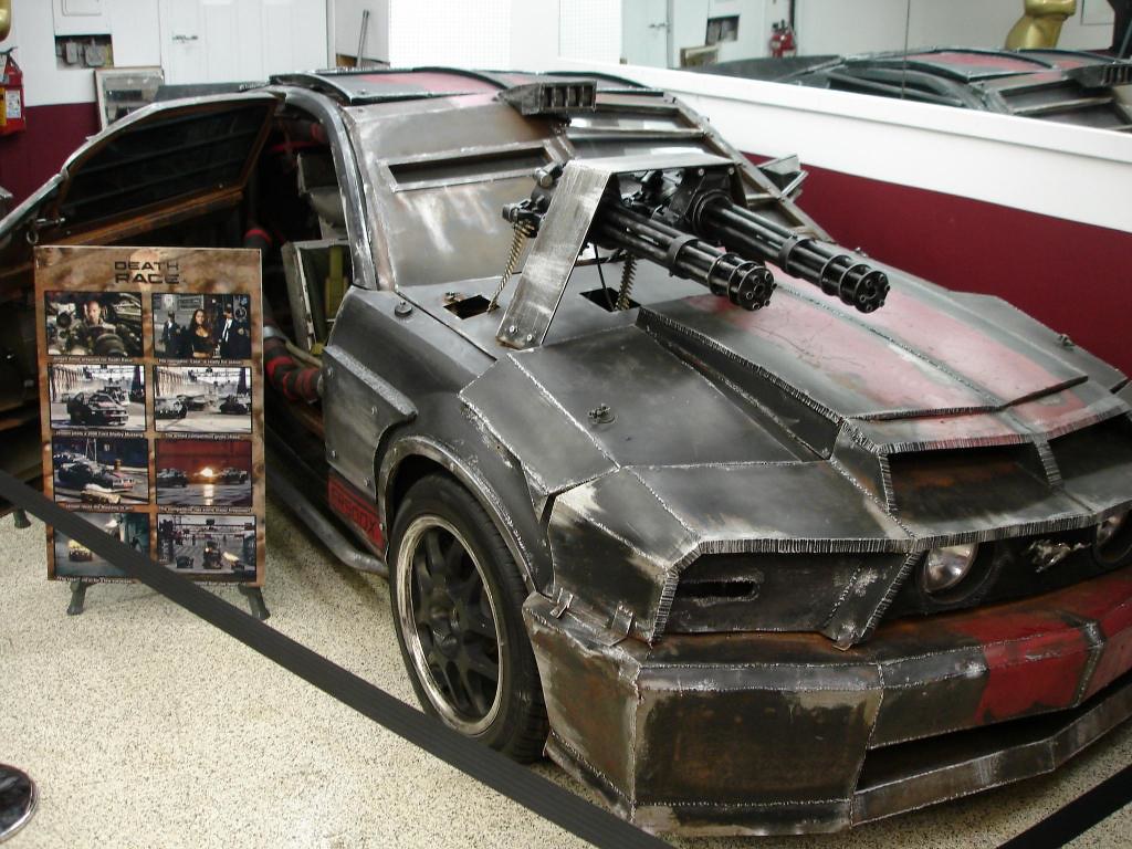 Death Race Mustang. Death Race movie Mustang with optional