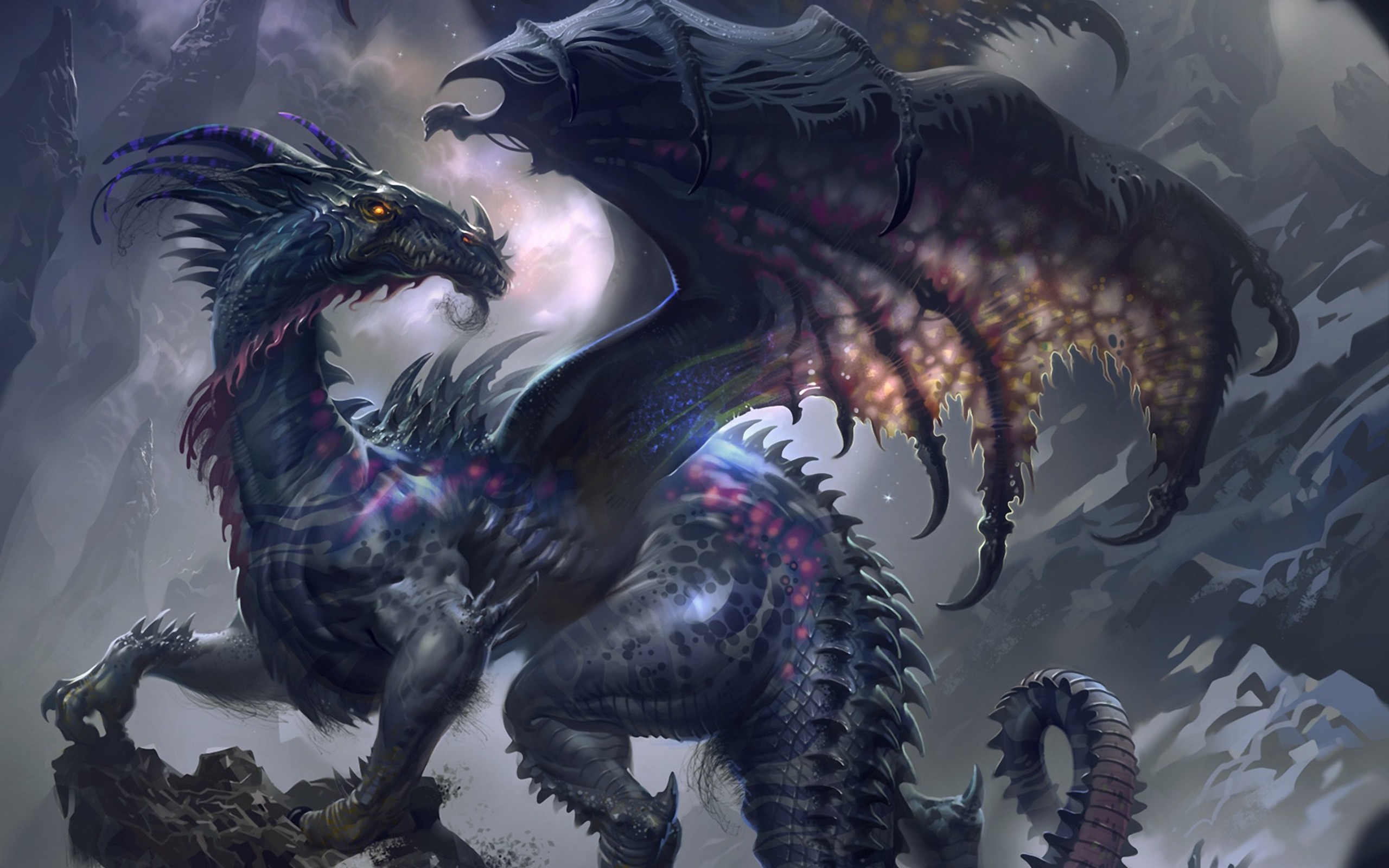 Basilisk Dragon HD Wallpaper