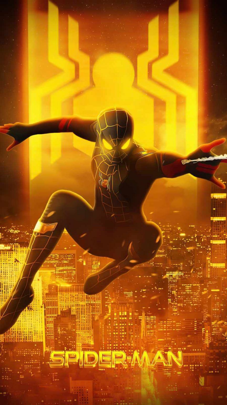 Golden Spider-Man Wallpapers - Wallpaper Cave