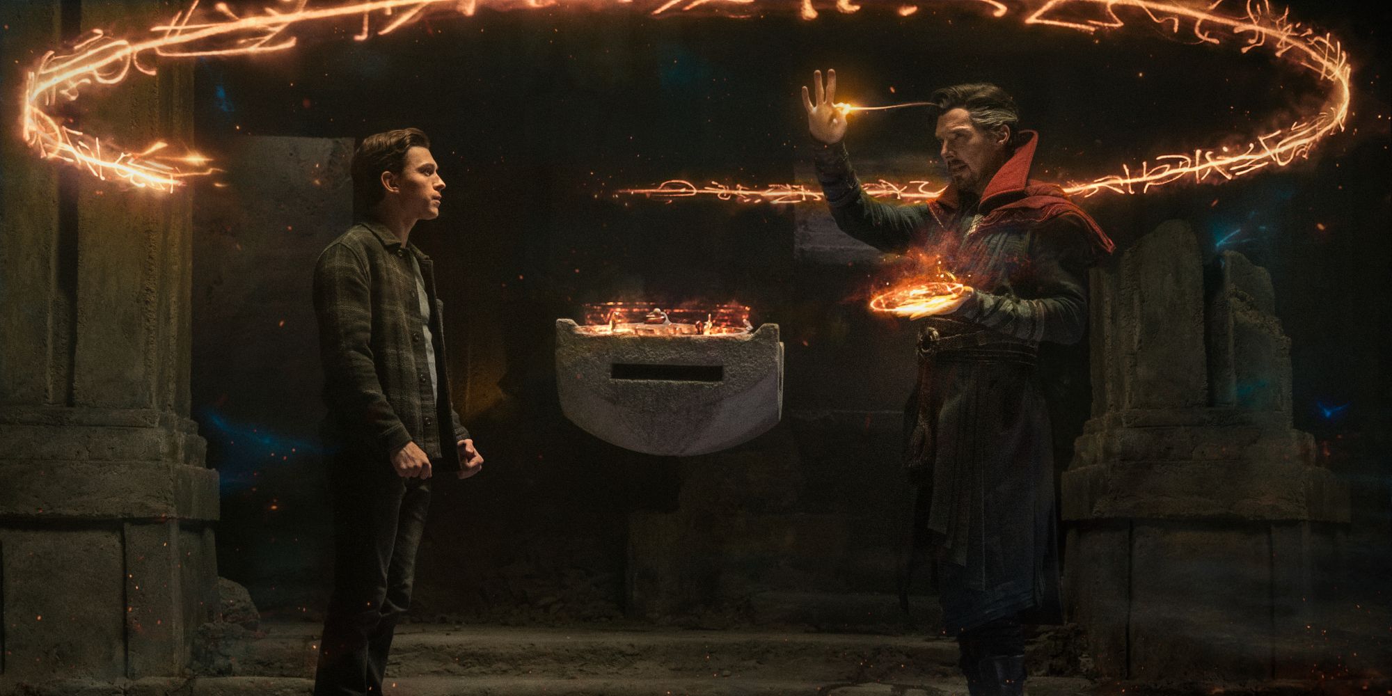 Spider Man: No Way Home HD Image Show Doctor Strange Team Up