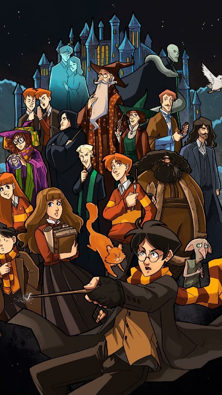 Harry Potter Fan Art Wallpapers Wallpaper Cave