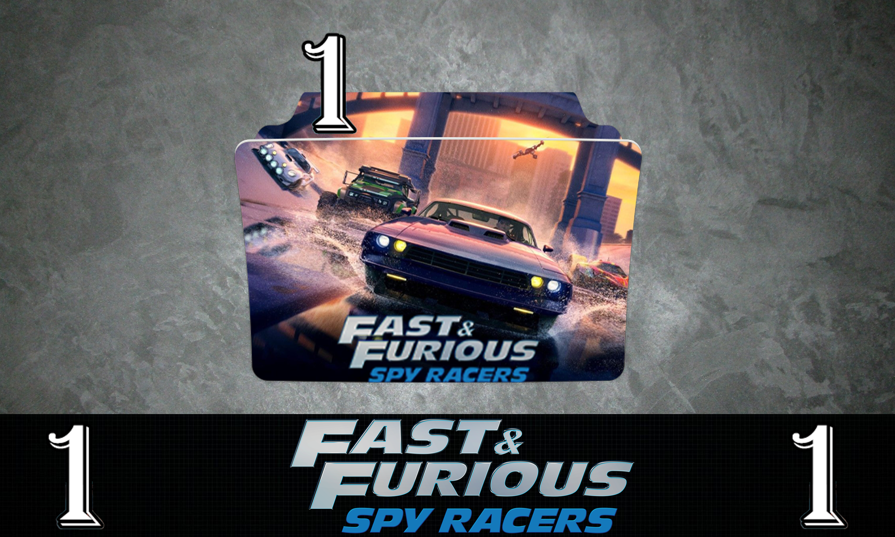 Fast And Furious Spy Racers Season 1 Folder Icon
