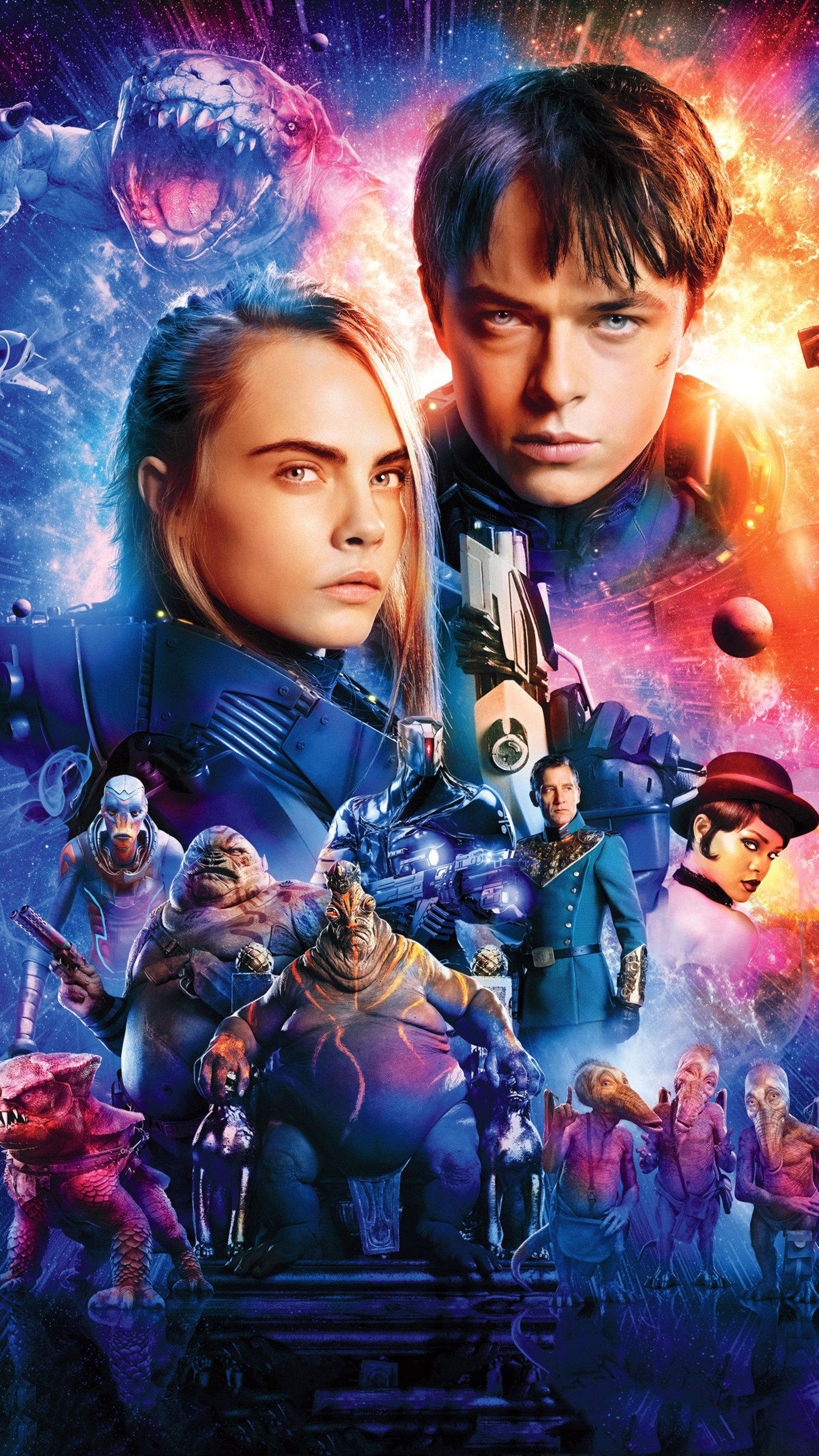 Valerian And Laureline in The City of A Thousand Planets 2017 4K, HD Movies Wallpaper Photo and Picture. Фильмы