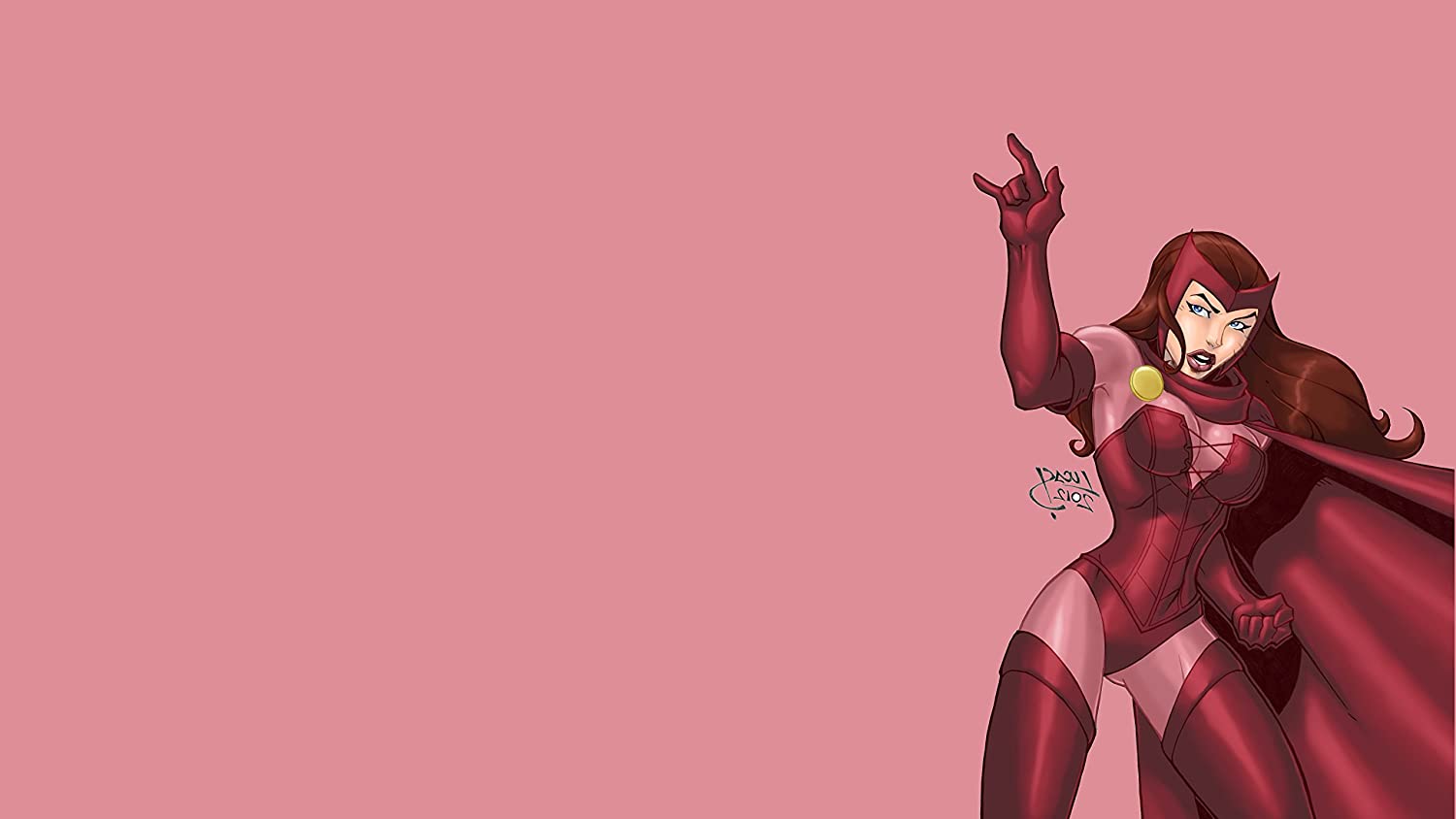 Comics Scarlet Witch HD Wallpaper