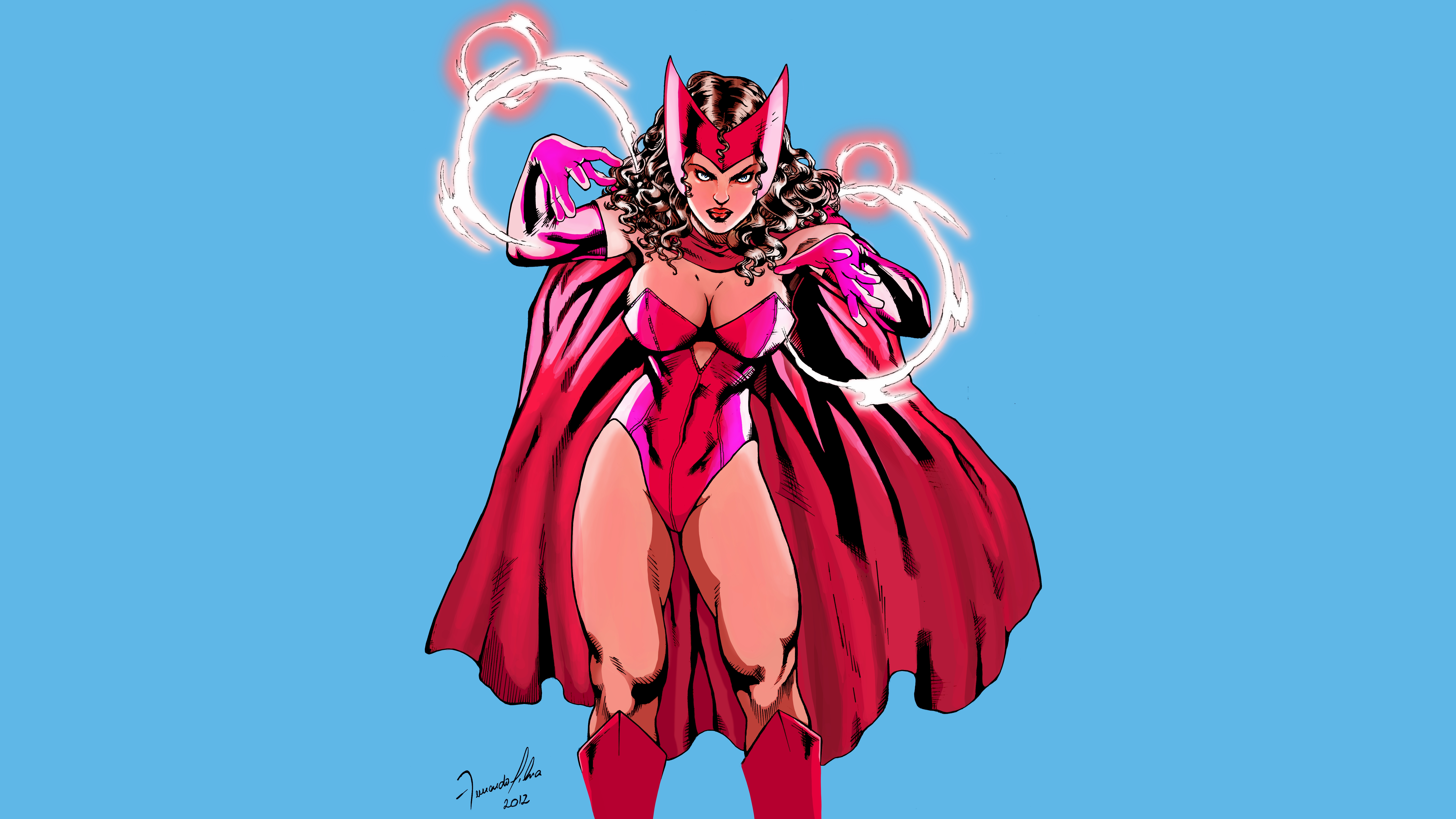 Comics Scarlet Witch HD Wallpaper