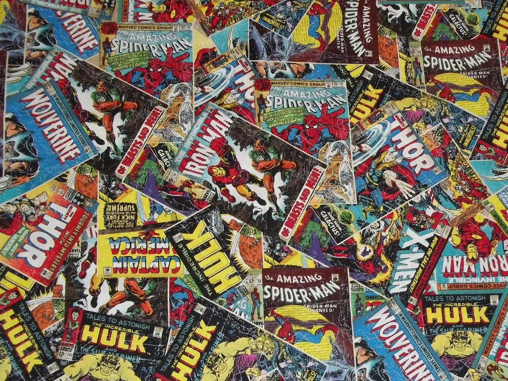 Comic Book Wallpaper Background for Powerpoint