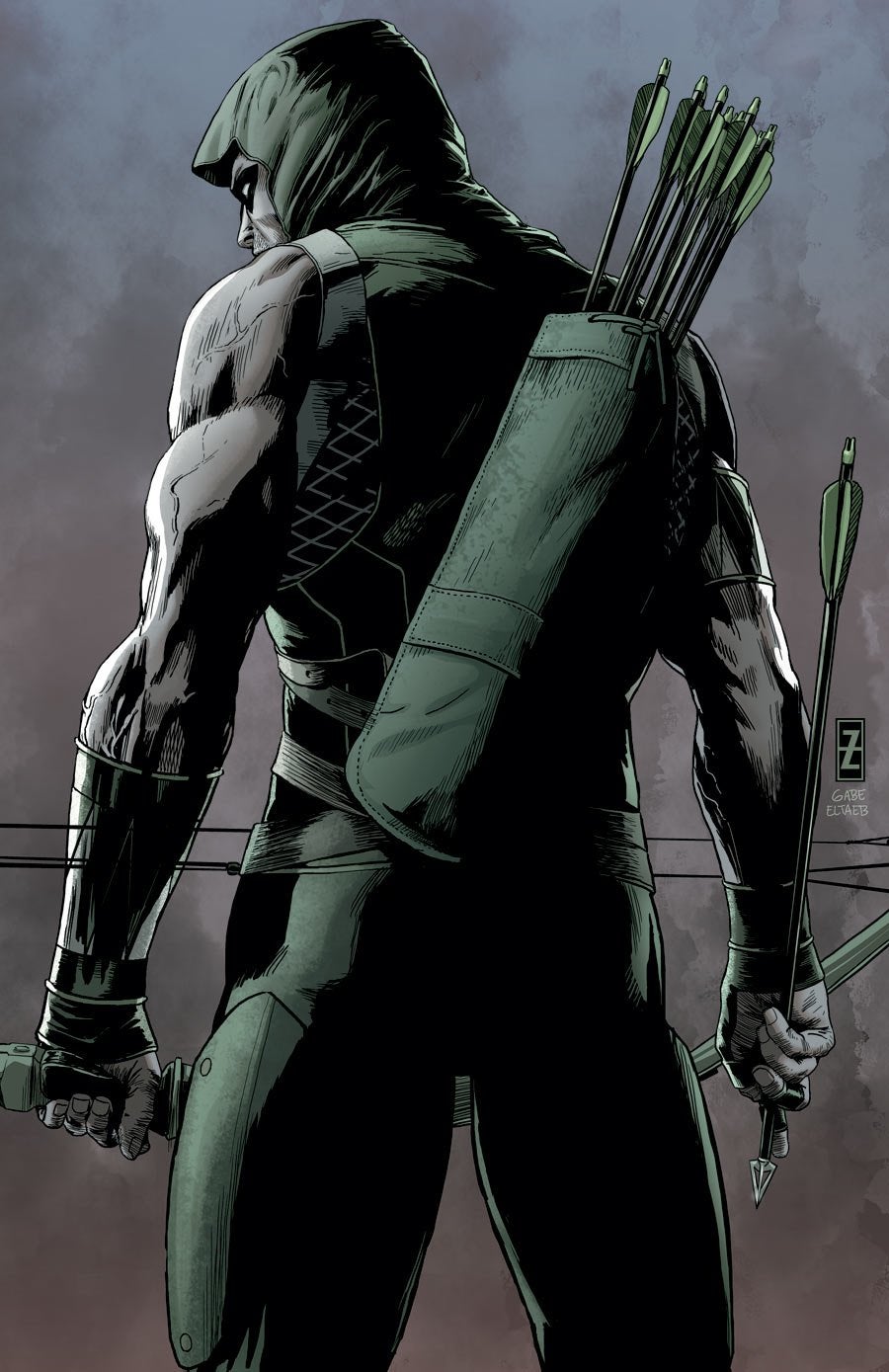 comics Another look at Green Arrows new comics costume