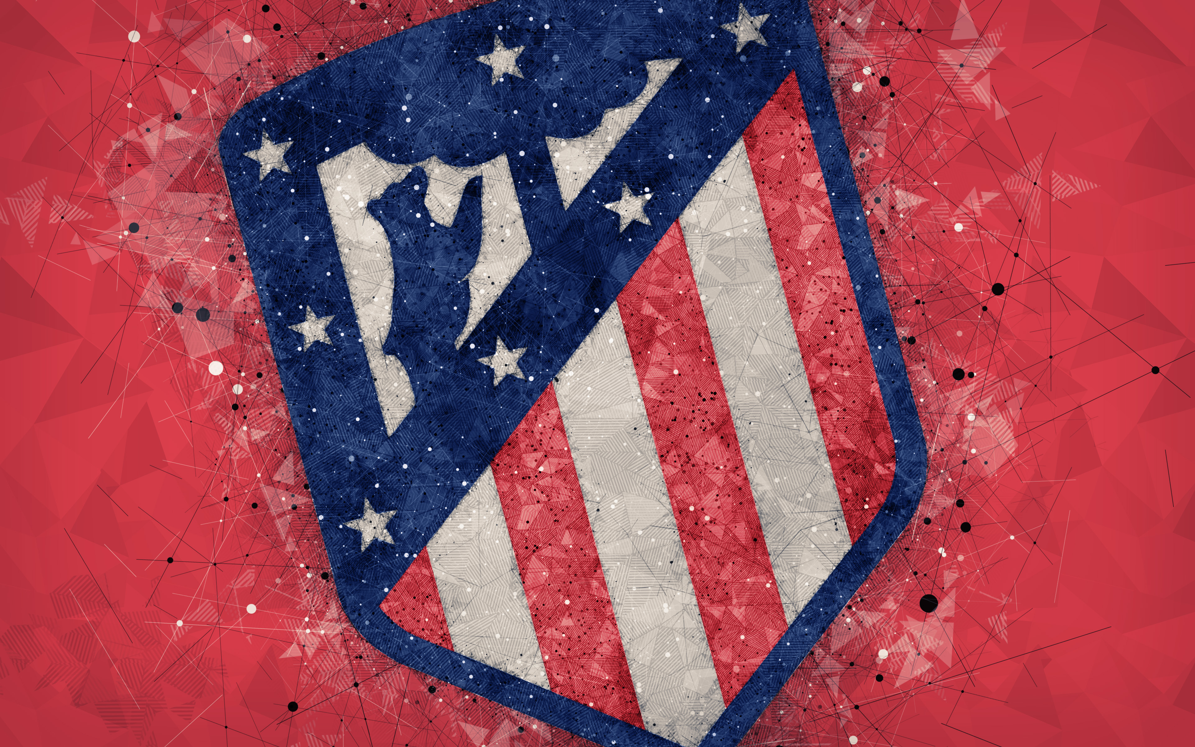 Atletico Madrid Logo Wallpapers Wallpaper Cave