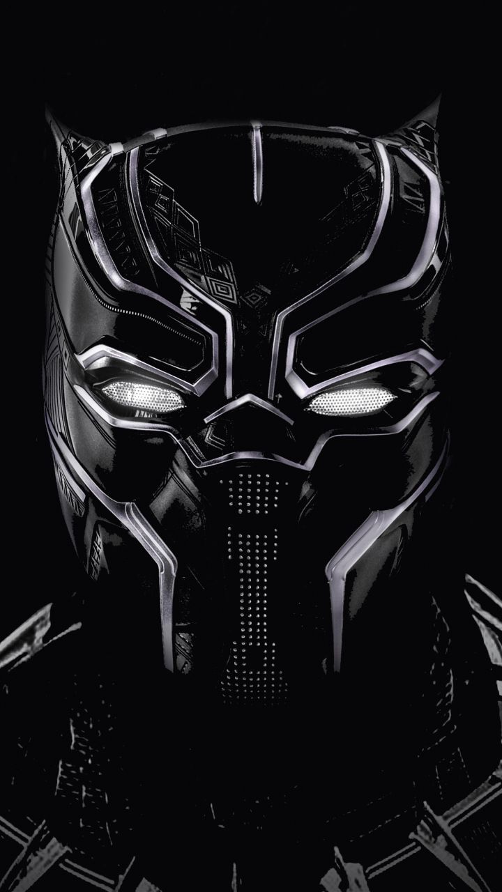 Black Panther Mask Wallpaper
