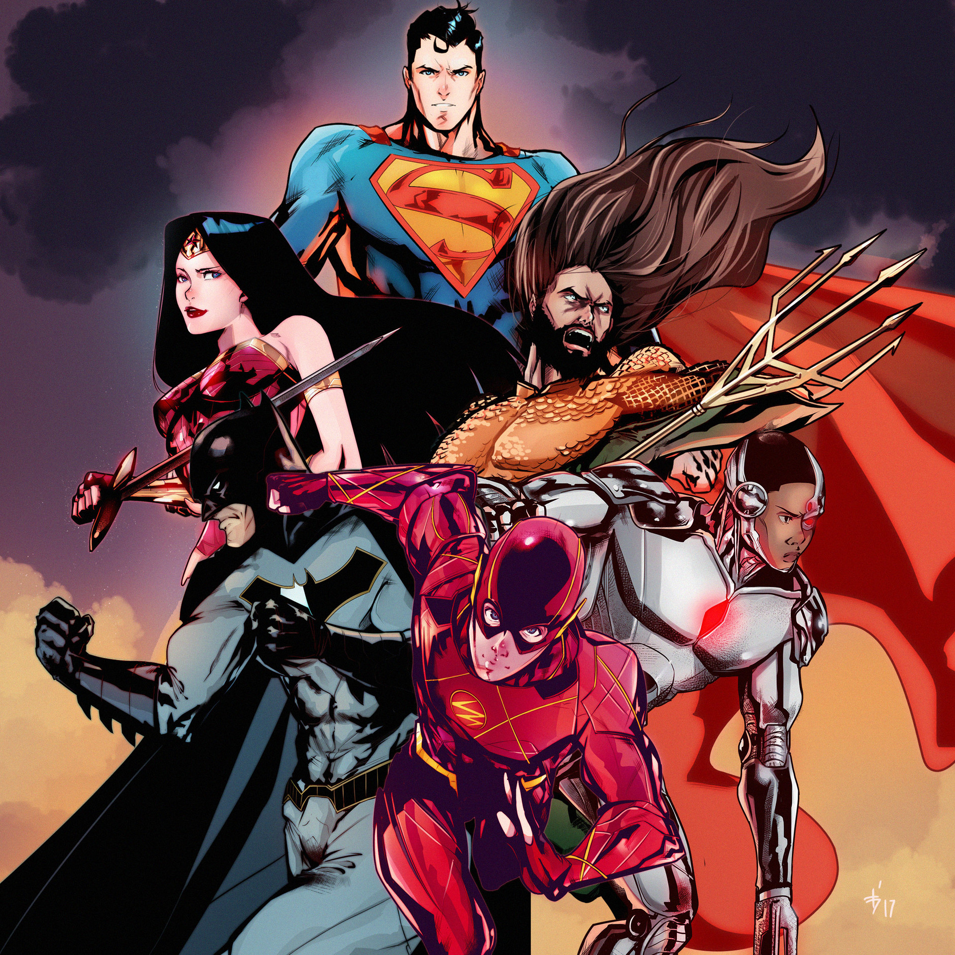 JUSTICE LEAGUE. Unite the league. And you can't save the world alone