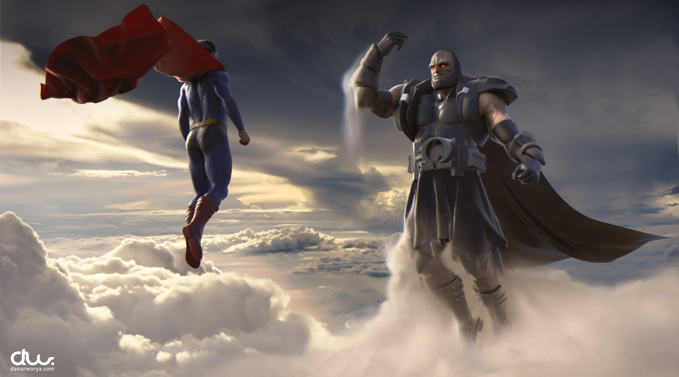 Superman And Darkseid, HD Superheroes, 4k Wallpaper, Image, Background, Photo and Picture