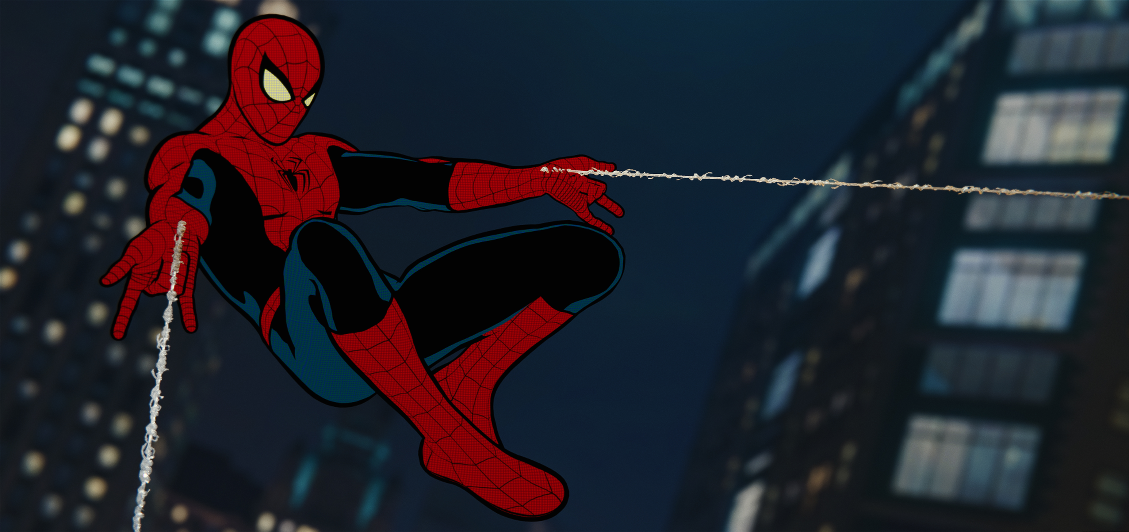 Spider Man PS4 Vintage Suit