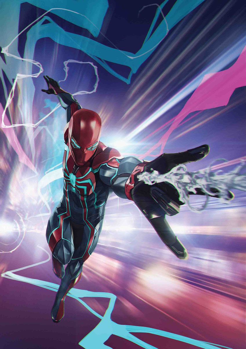 Spider Man's Velocity Suit