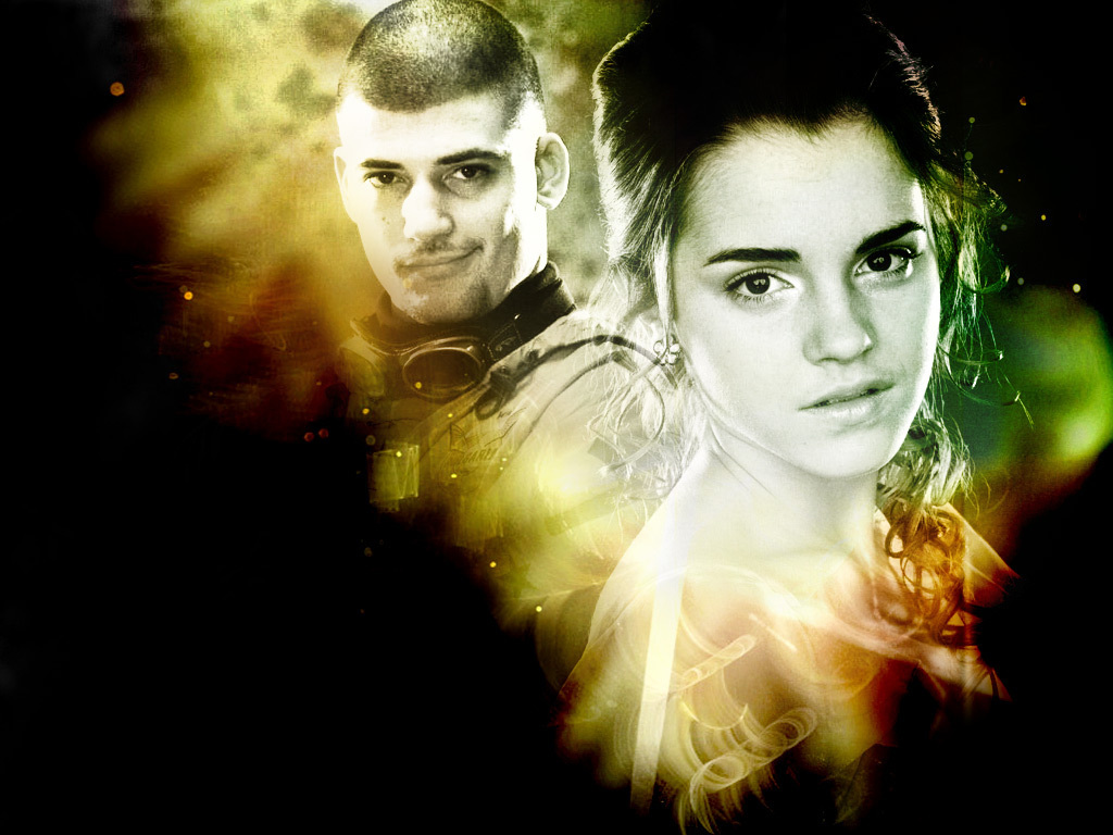Viktor and Hermione And Hermione Wallpaper