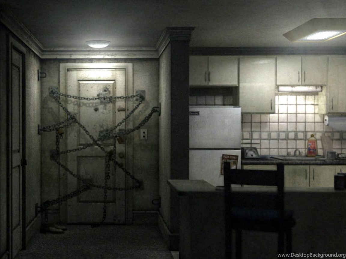 Horror Video Games Room Silent Hill Wallpaper Desktop Background