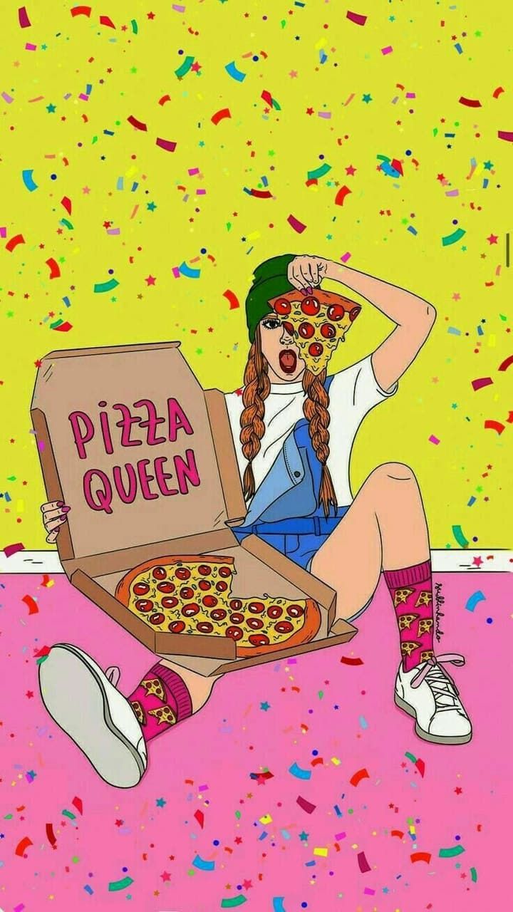 Pizza Girl Wallpapers - Wallpaper Cave
