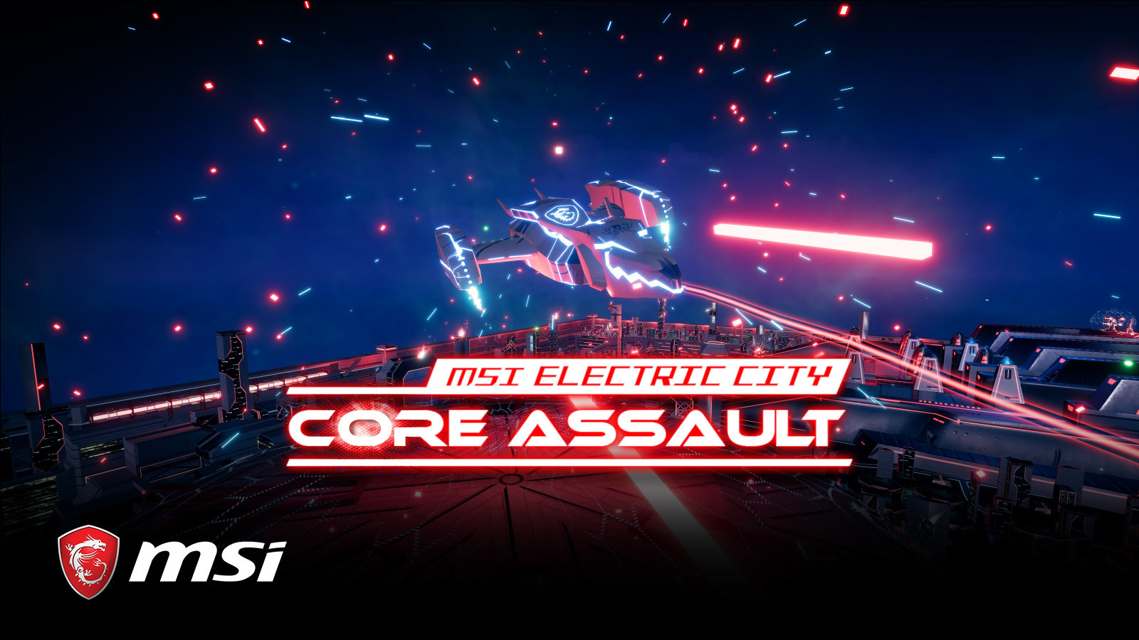 MSI Electric City: Core Assault－Introducing MSI Electric City: Core Assault VR Bullet Hell Game－Steamニュース