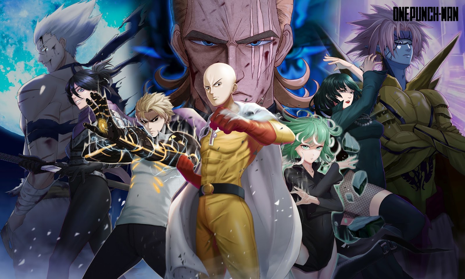Anime Wallpaper: One Punch Man TOP 10 Desktop Wallpaper