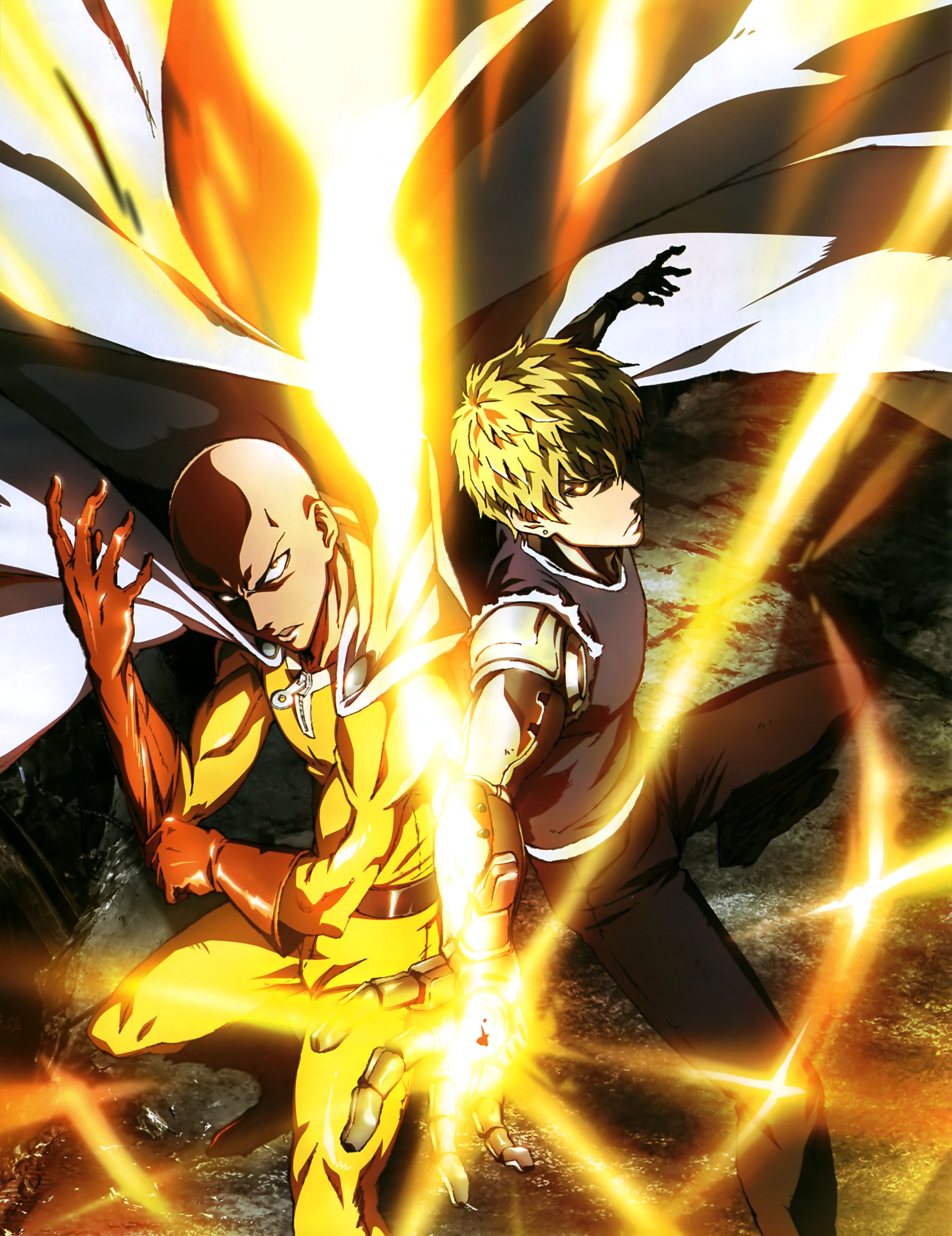 One Punch Man Anime Magazine Visual 01. One Punch Man Poster, One Punch Man Anime, Saitama One Punch Man