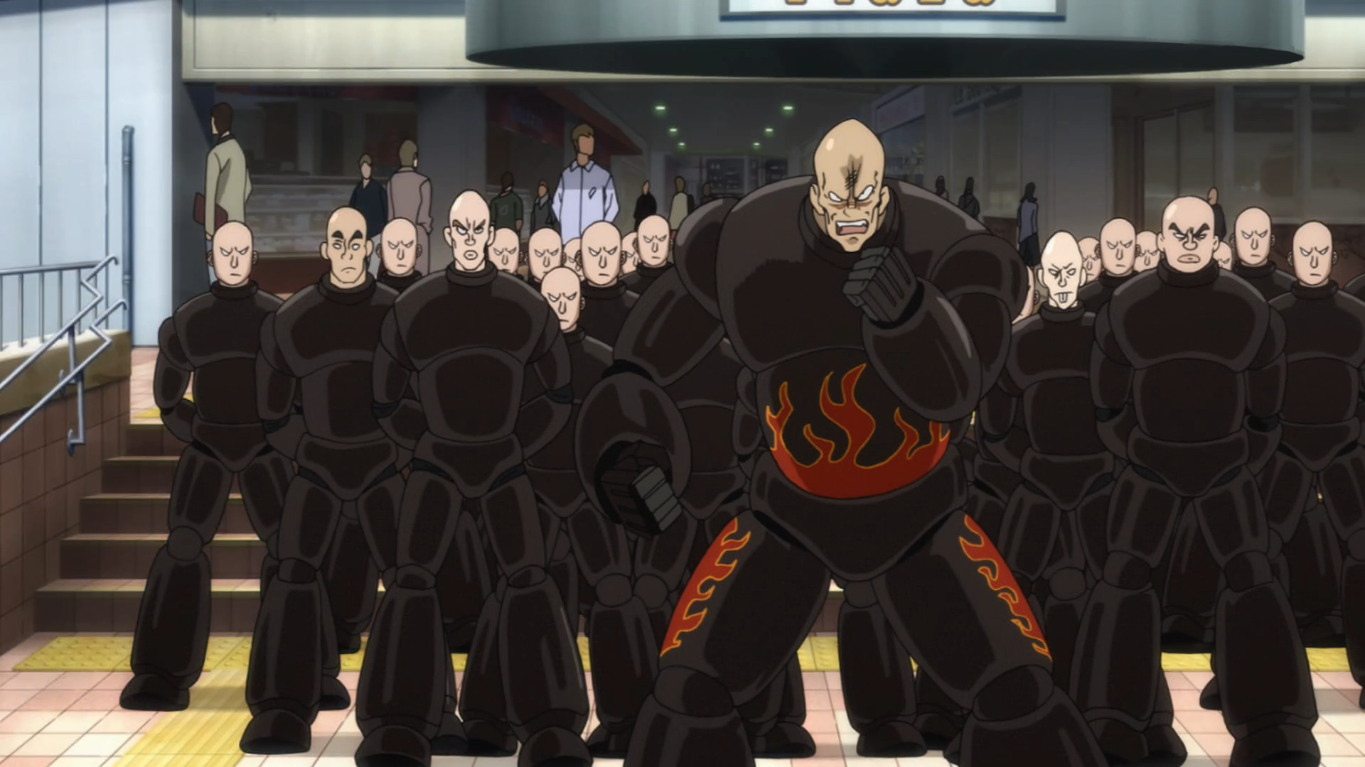 Battle Suit. One Punch Man