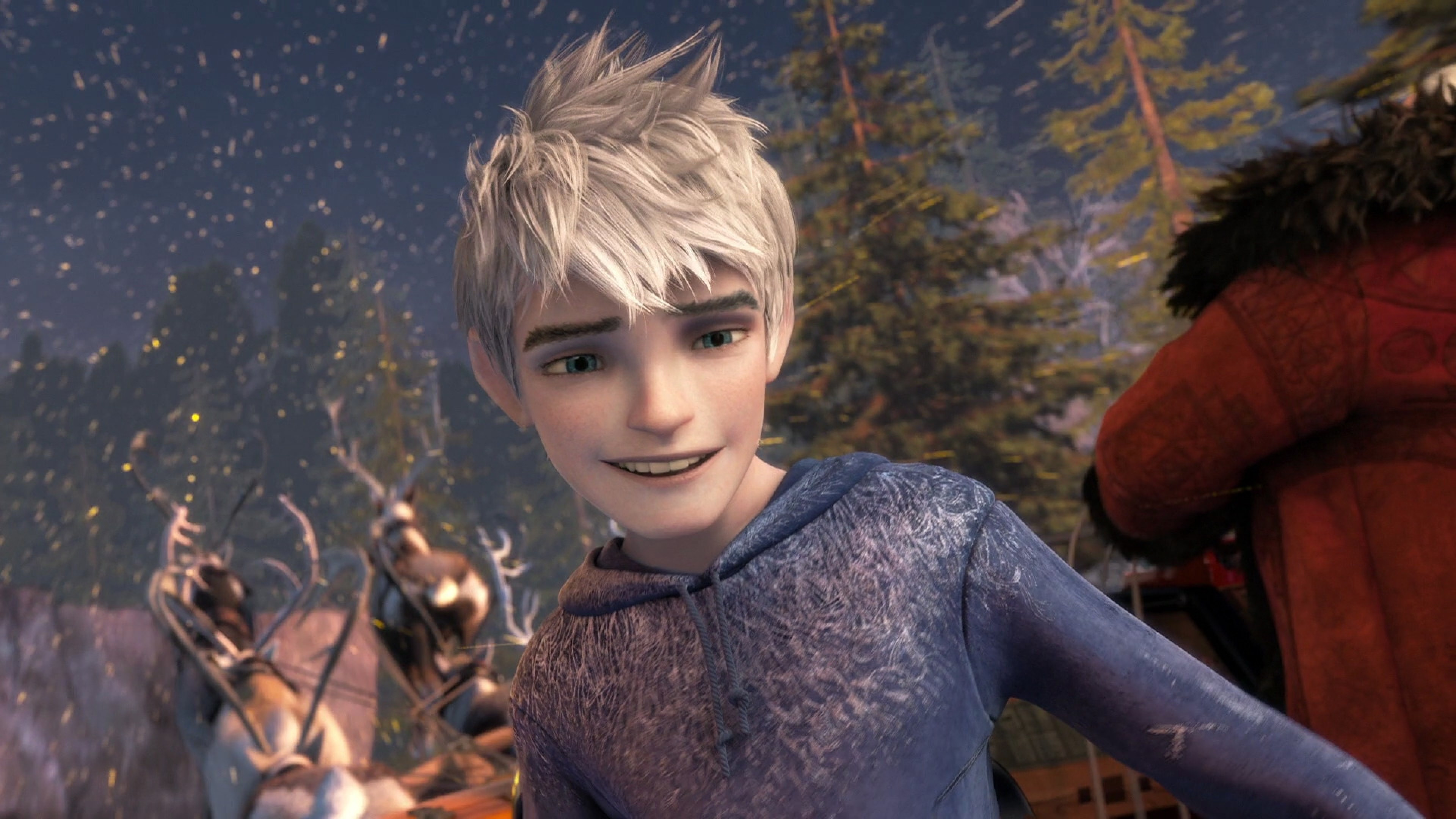 Download 3840x2160 Jack Frost, Rise Of The Guardians, Smiling, Snow, Animation Wallpaper for UHD TV