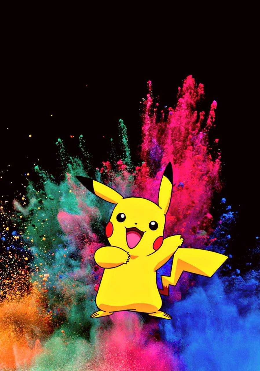 Pikachu Wallpaper Discover more Anime, background, cute, desktop, full HD wallpaper.. Pikachu wallpaper, Pikachu wallpaper iphone, Cute pikachu