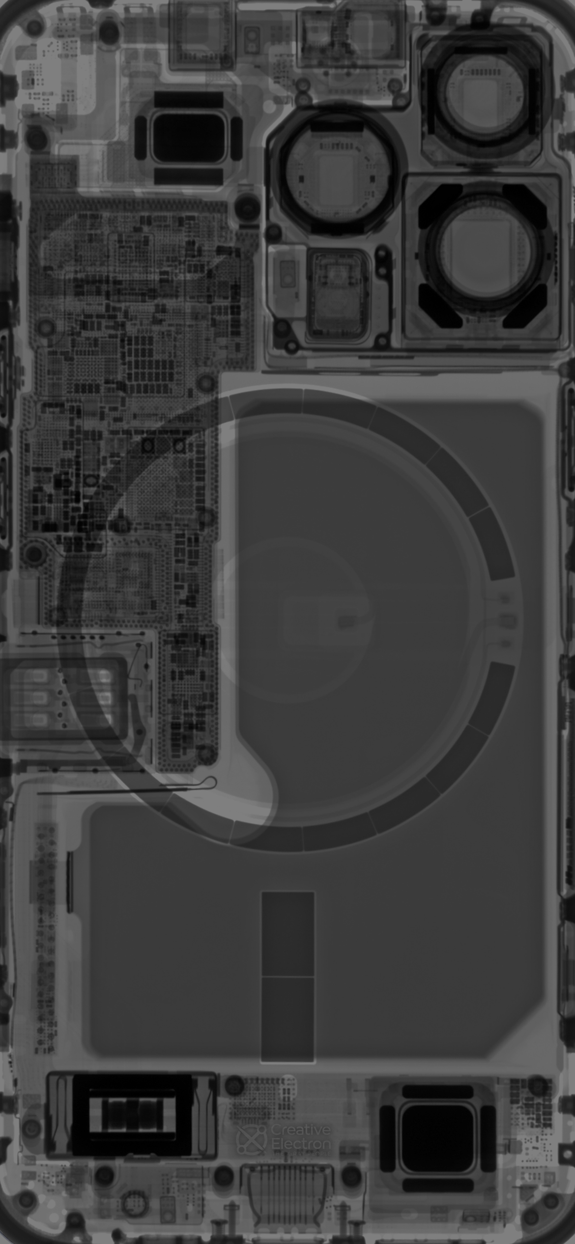 iPhone 13 Pro teardown wallpaper
