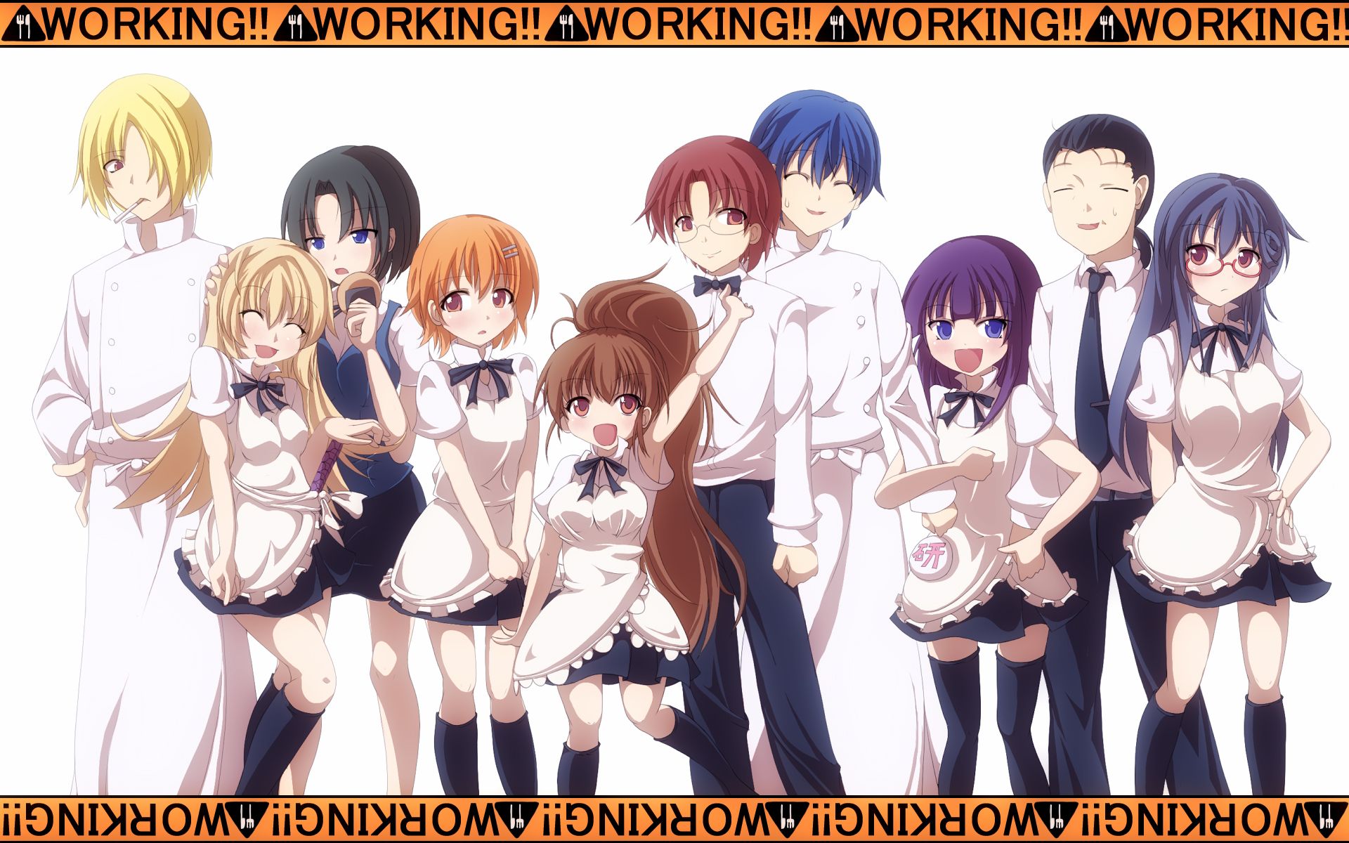 Working!!! Anime Wallpaper