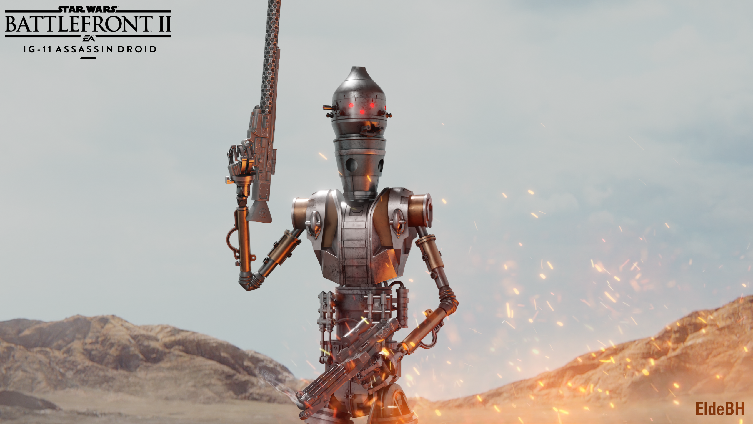 IG 11 Assassin Droid At Star Wars: Battlefront II (2017) Nexus And Community