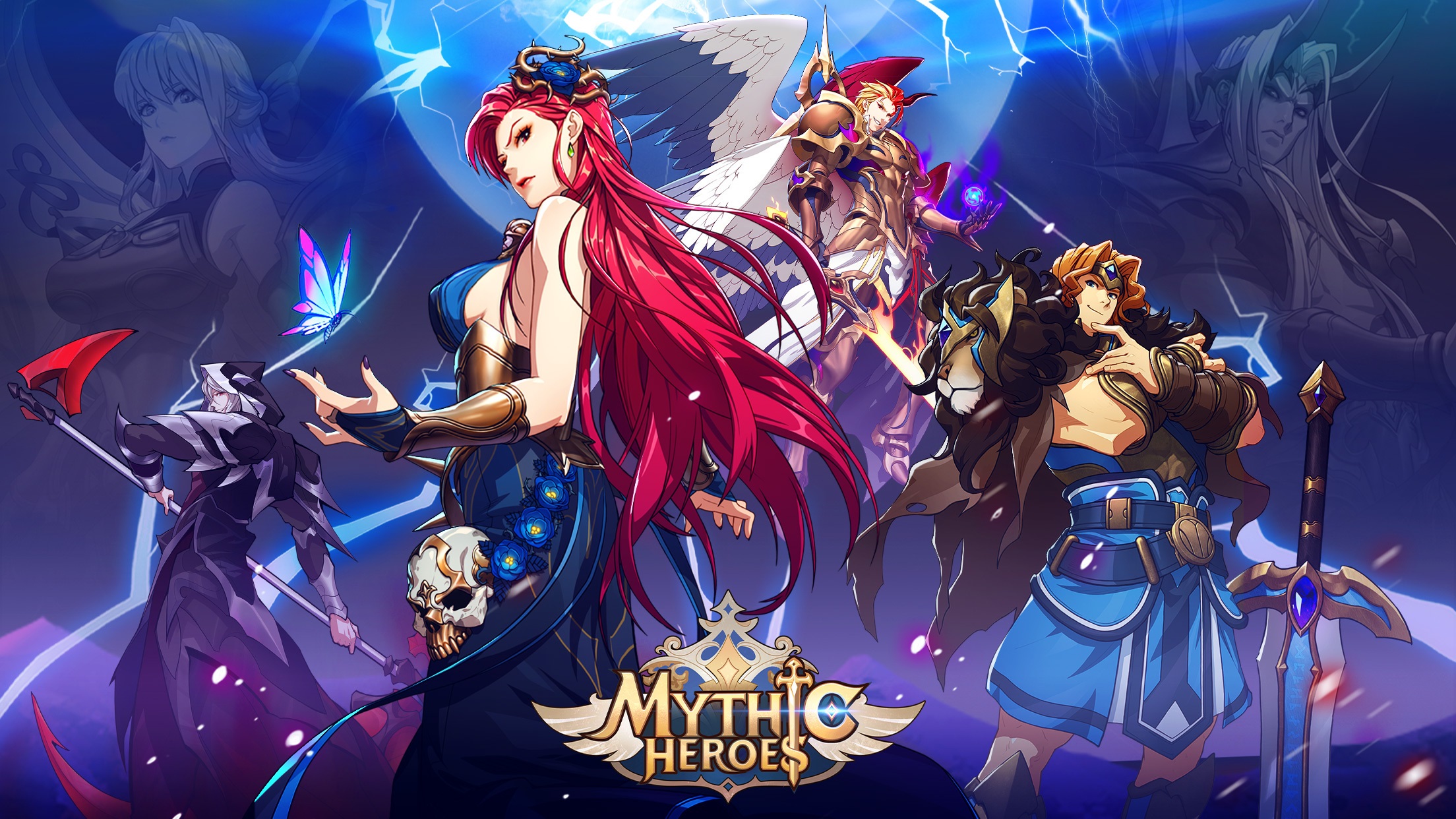 Heir of mythical heroes. Mythic Heroes. Mythic Heroes Персефона. Идзанами Mythic Heroes. Mythic Heroes Флора.