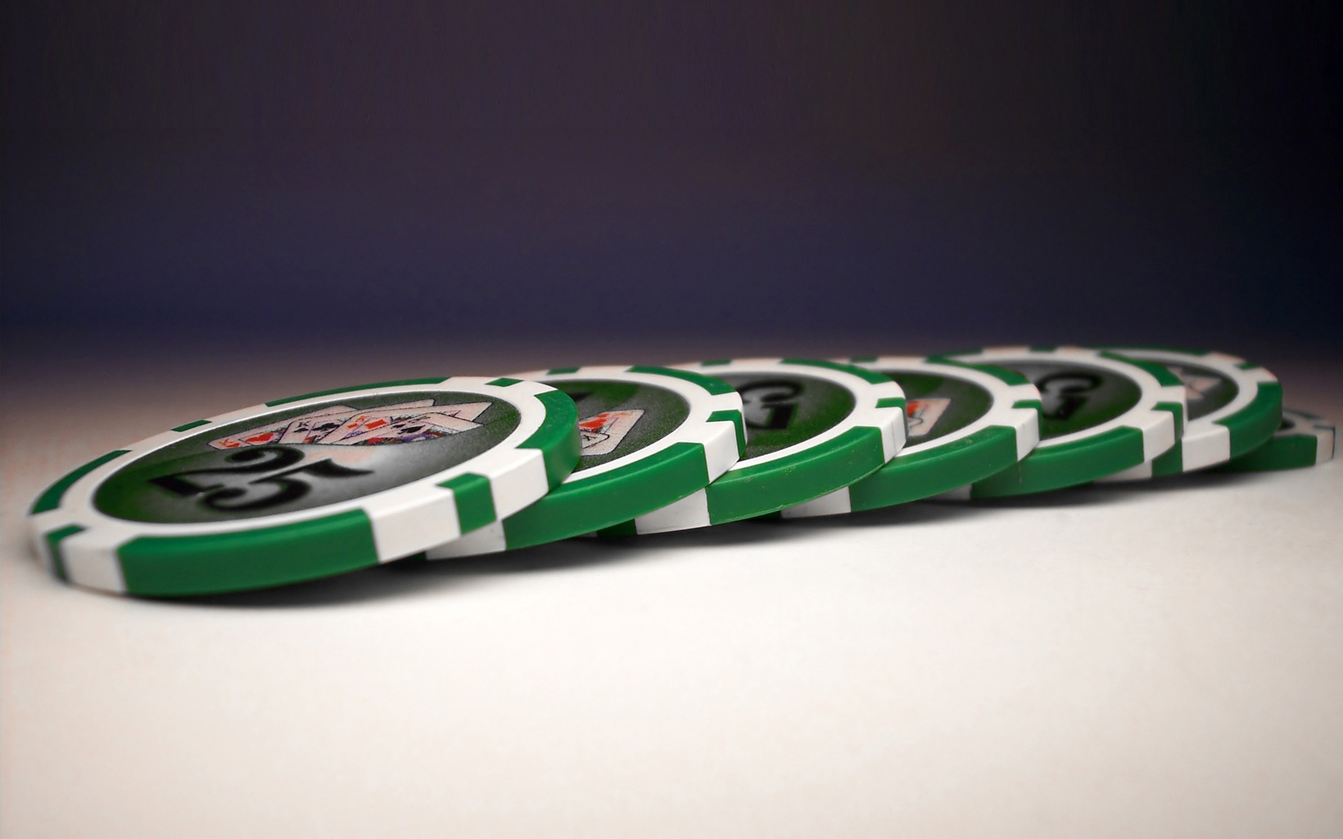Green poker chips wallpaper. Green poker chips