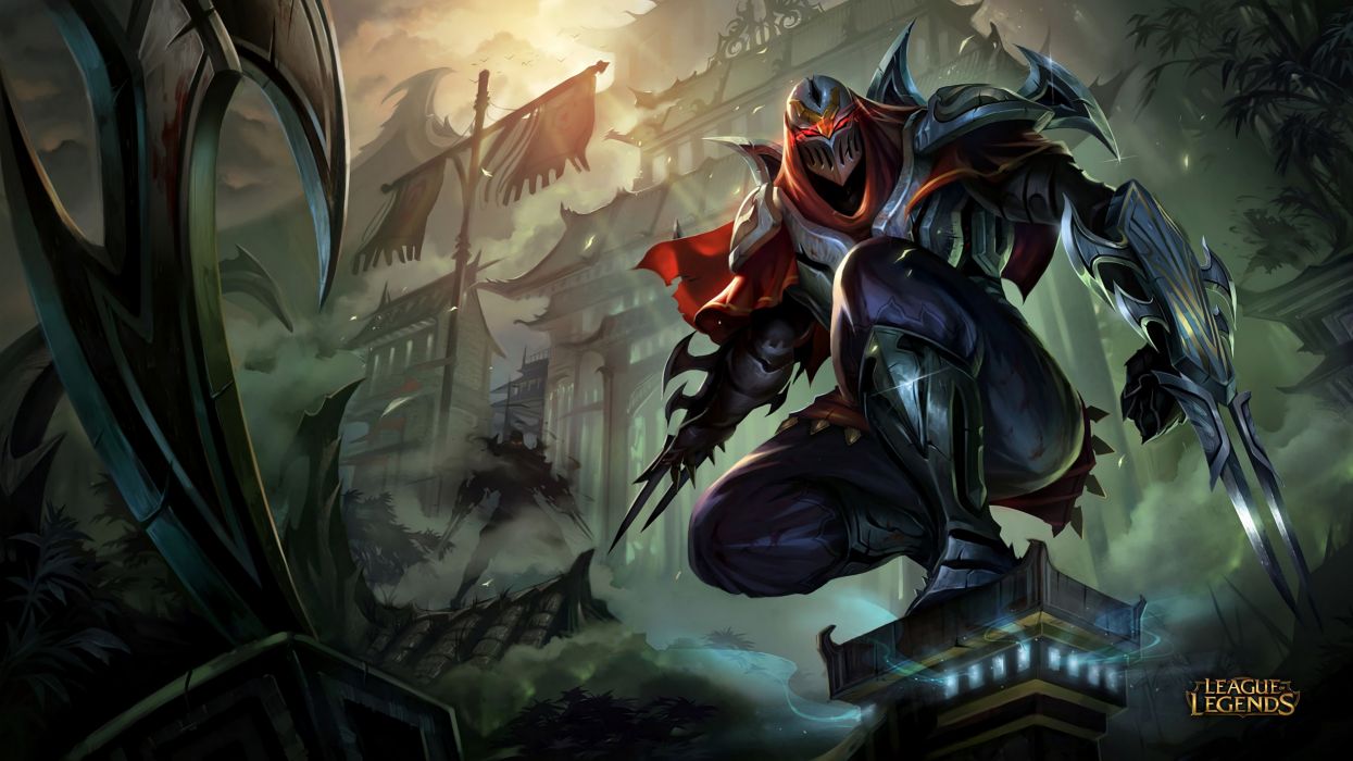 Zed The Master Of Shadows League Of Legends wallpaperx2160