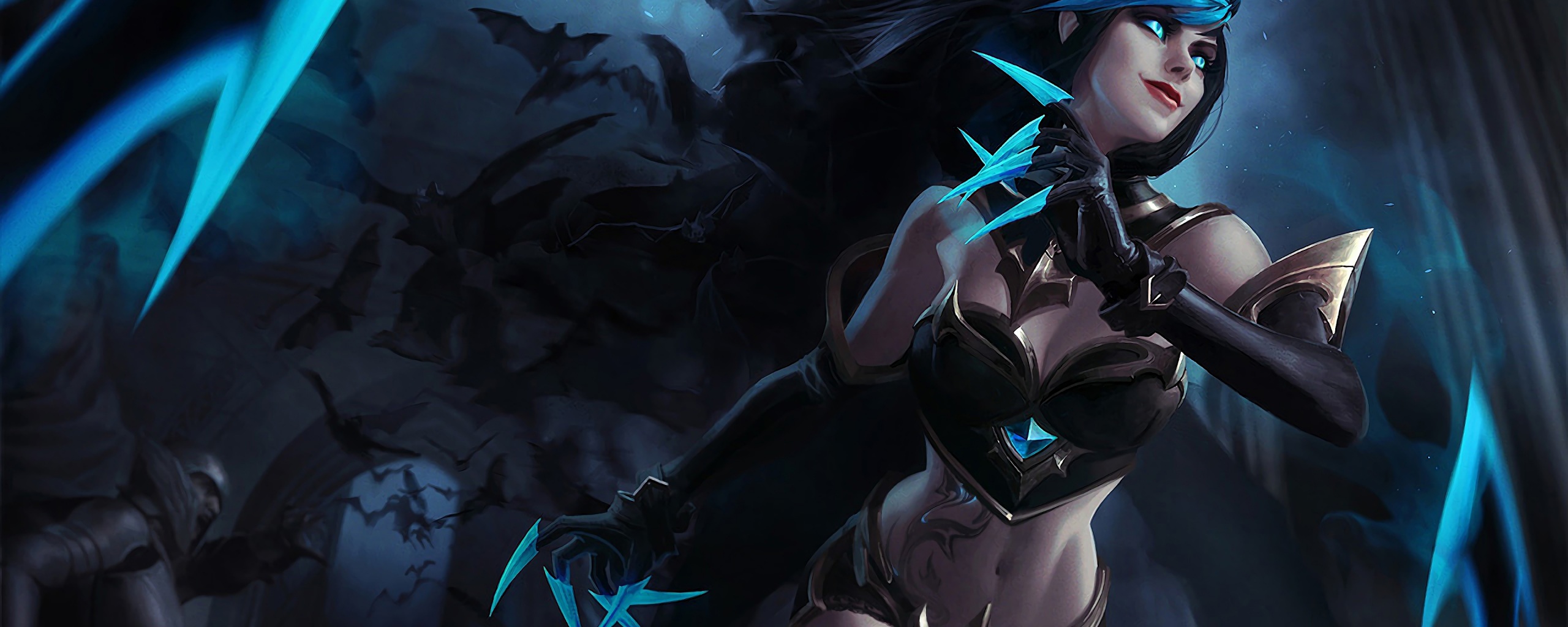 Wallpaper 4k Shadow Evelynn LoL Splash Art League of Legends lol Wallpaper