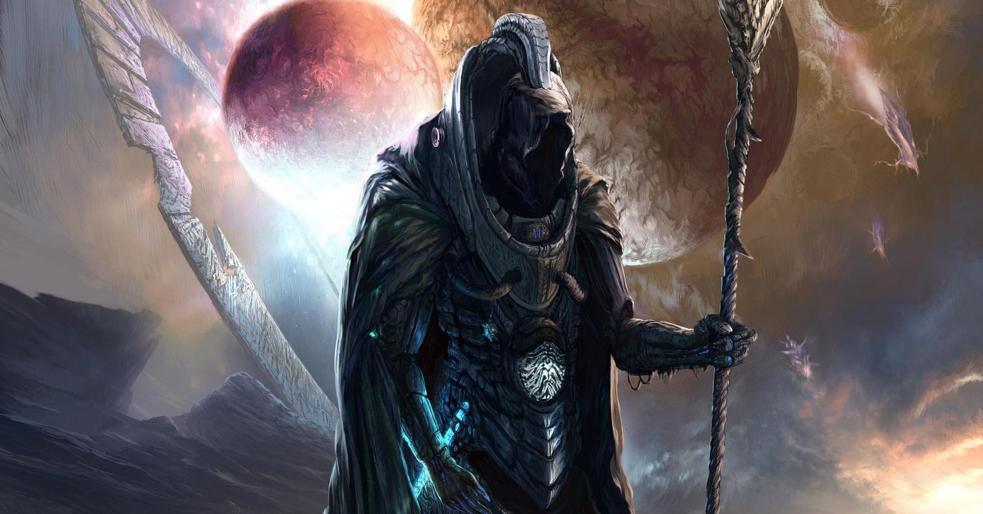 Scary Fantasy Art Hooded Wallpaper HD / Desktop and Mobile Background