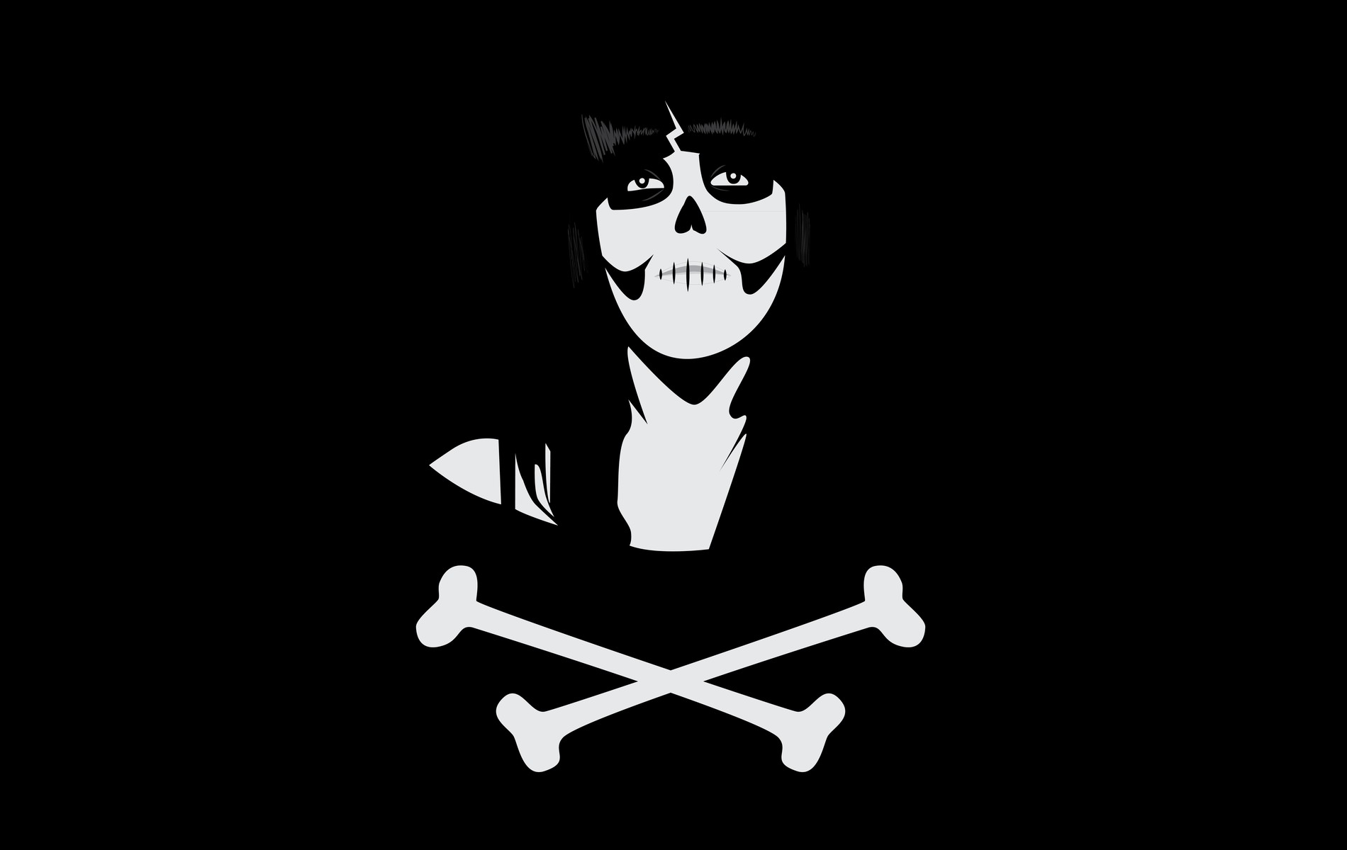 dia, De, Los, Muertos, Day, Of, The, Dead, Skull, Crossbones Wallpaper HD / Desktop and Mobile Background