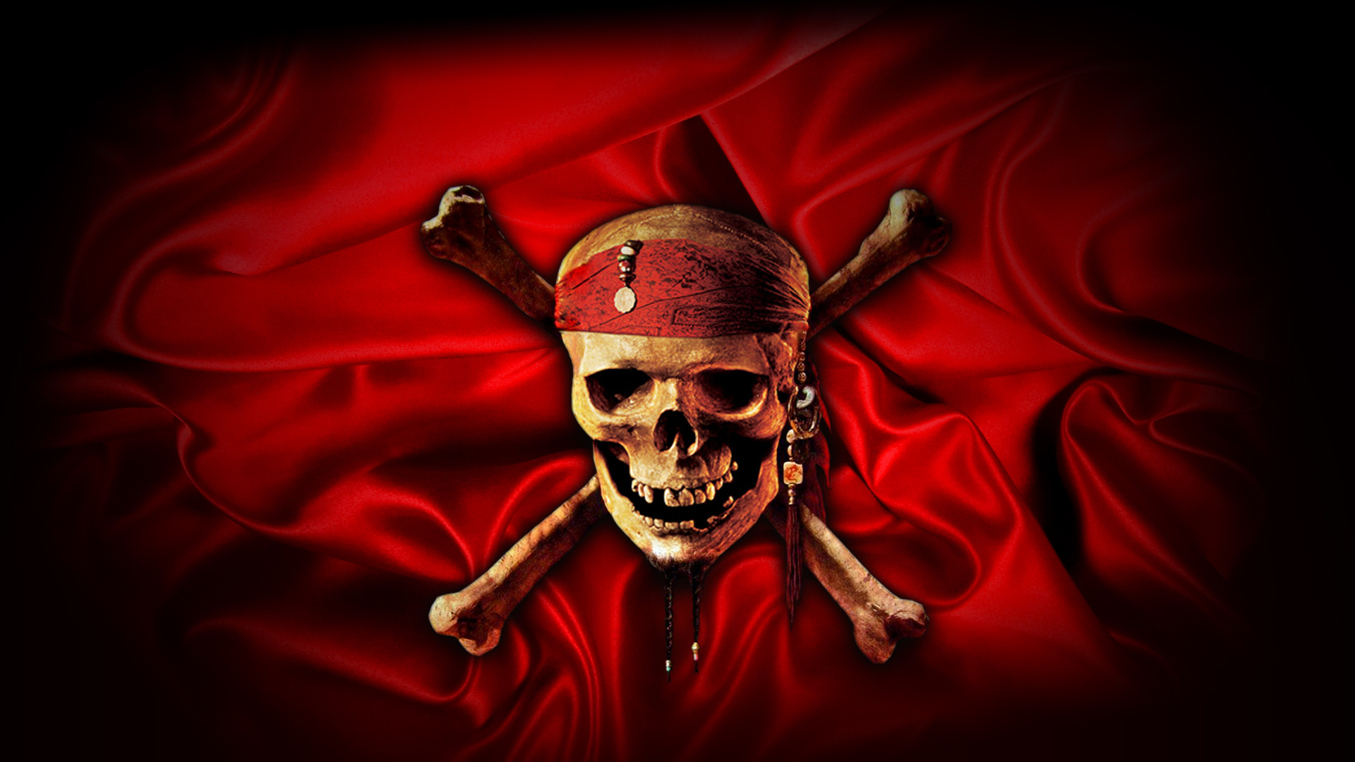 Movie Pirates Of The Caribbean: At World's End Skull Crossbones Wallpaper