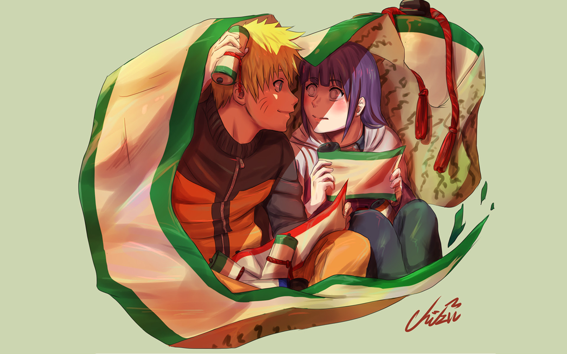Naruto Hinata Couple Wallpaper