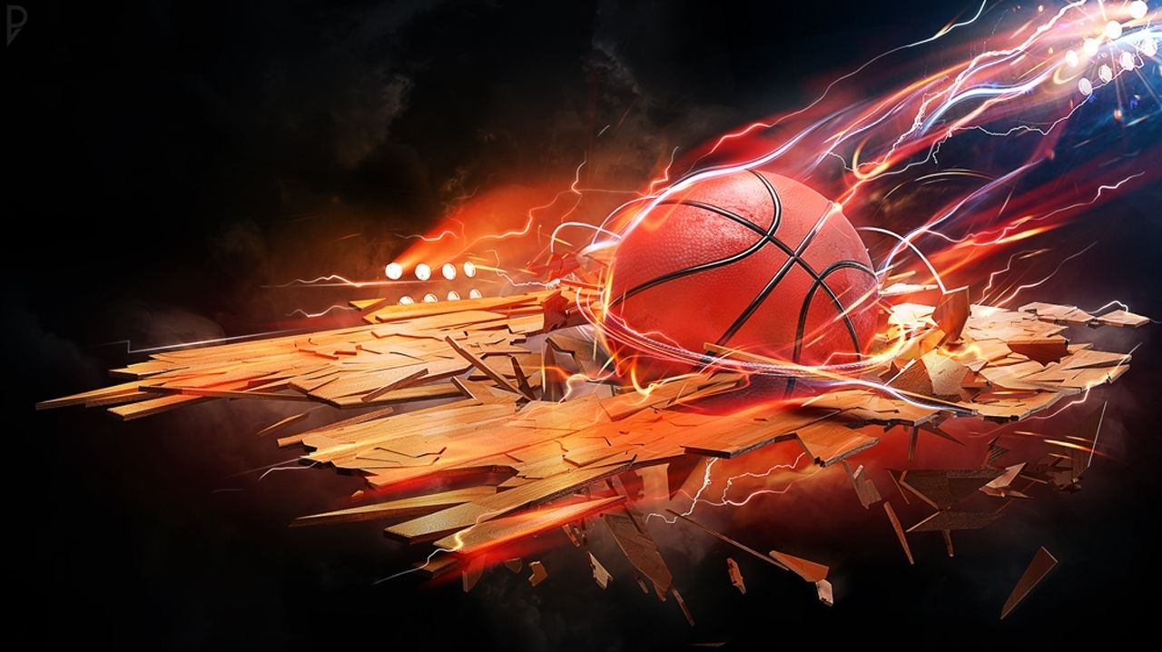 Сool Basketball Desktop Wallpaper