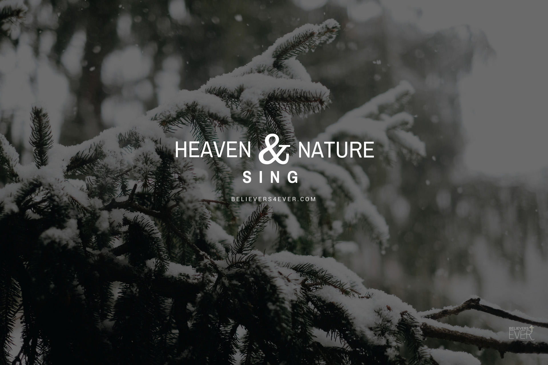 Winter Scripture Wallpaper