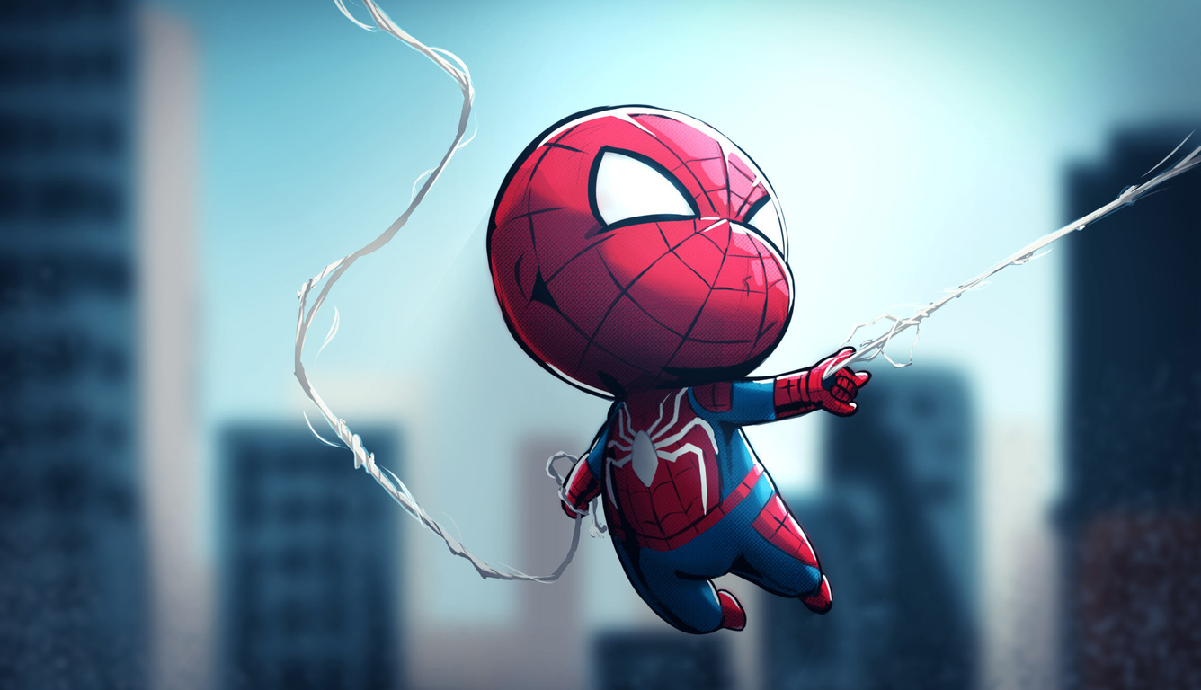 Chibi Spiderman Laptop HD HD 4k Wallpaper, Image, Background, Photo and Picture