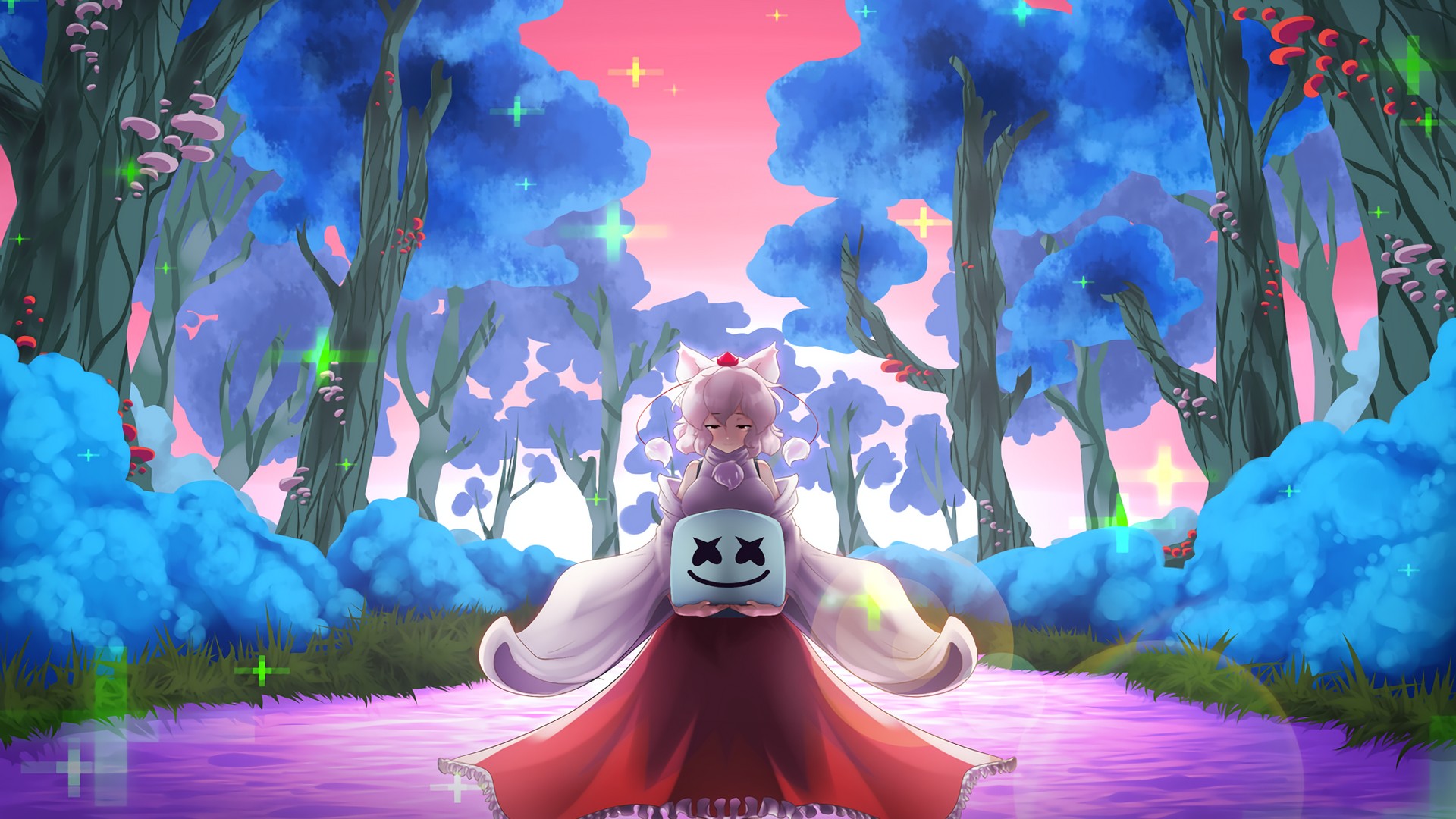 Marshmello Desktop Wallpaper Cute Wallpaper