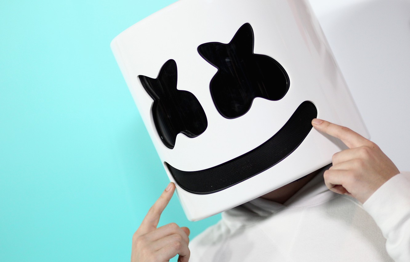 Wallpaper DJ, EDM, Marshmello, DJ image for desktop, section музыка