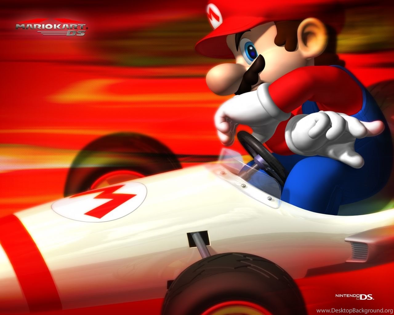 Mario Kart Central / Mario Kart DS / Wallpaper Desktop Background