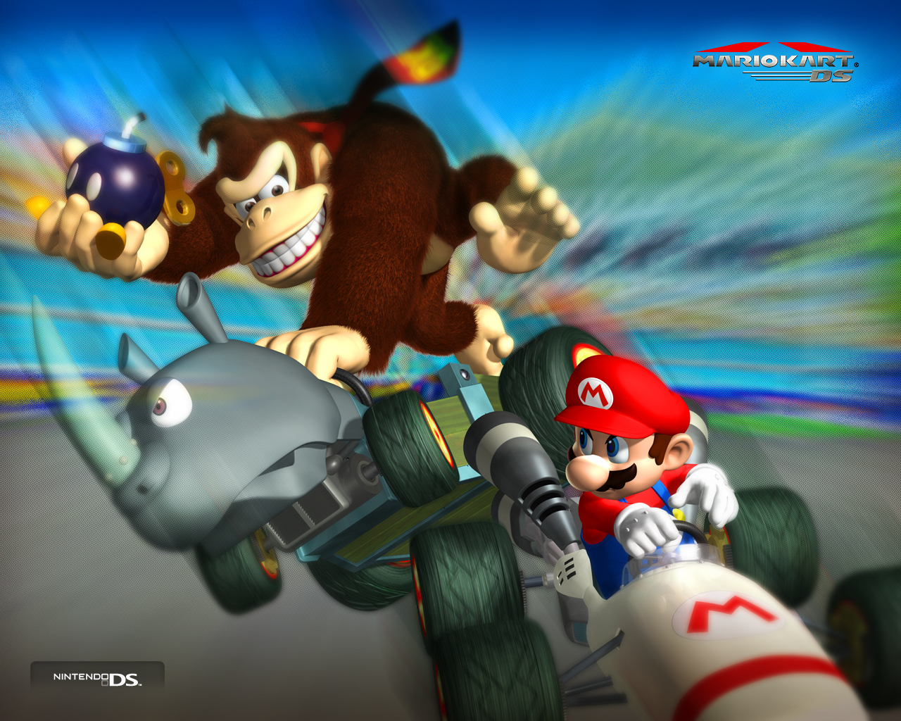 Mario Kart DS wallpaper Games Blogger